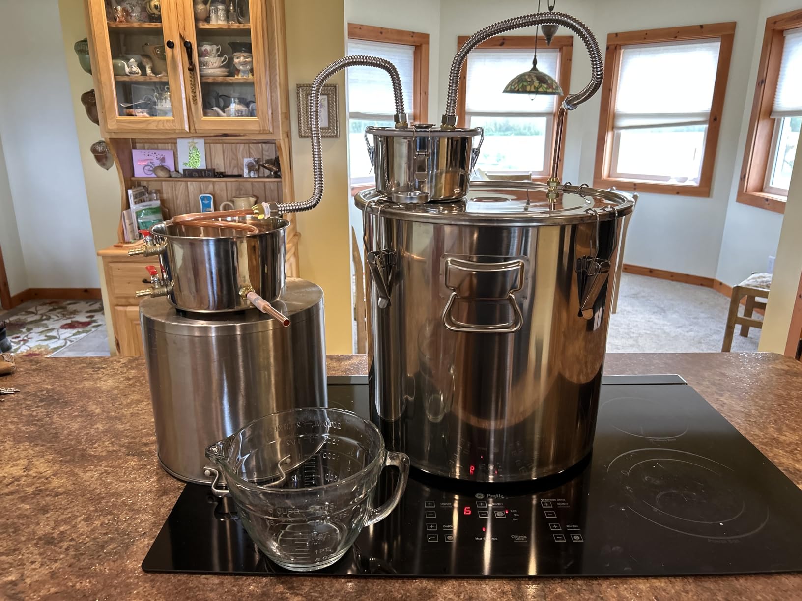 VEVOR Alcohol Still 8 GAL / 30 L Alcohol Distiller Kit with Thumper Keg customer photo 2