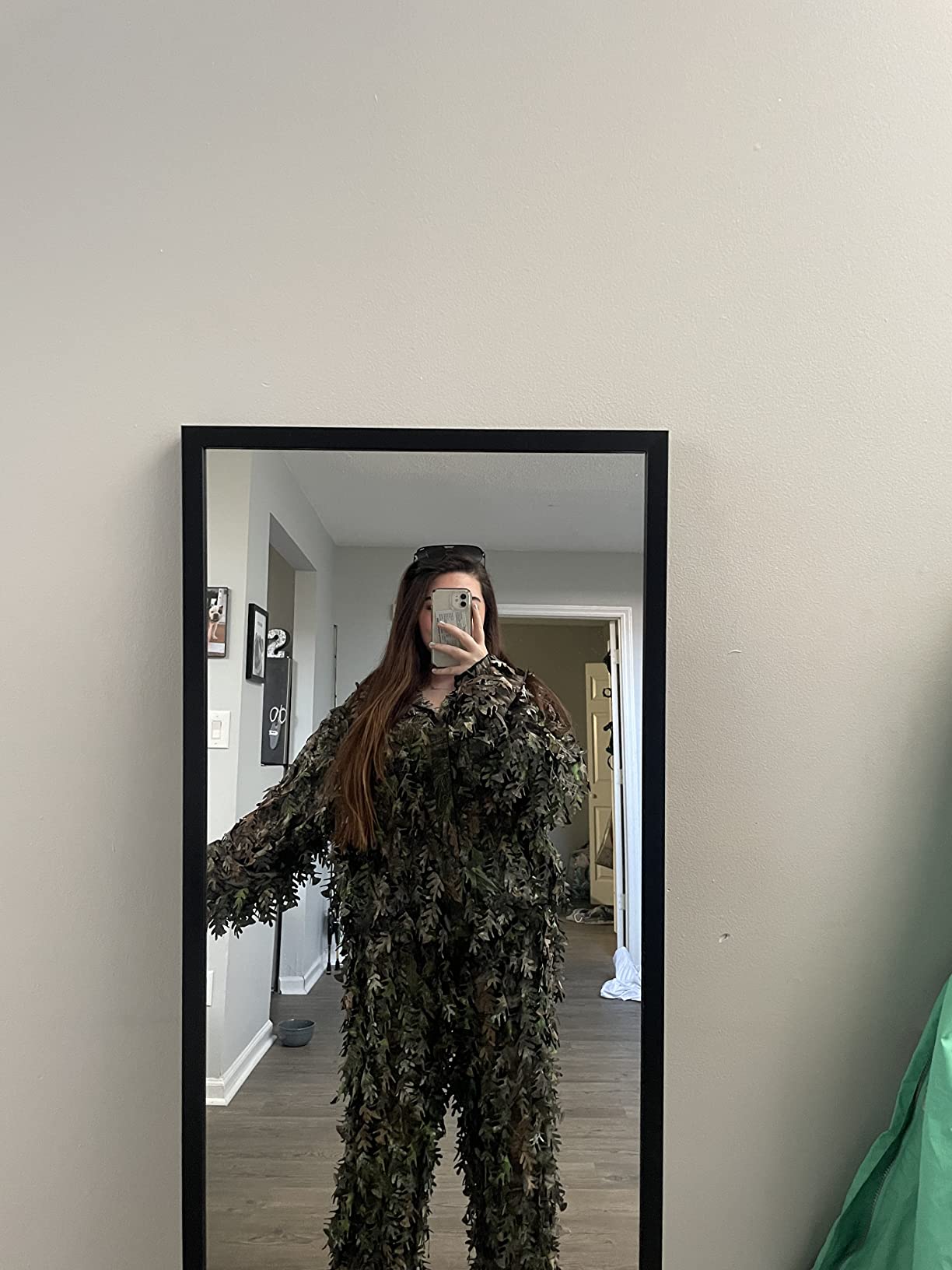 Mossy Oak 3D Leafy Camo Ghillie Suit - Breathable Quiet Mesh, Snaps and Zippered Pockets for Turkey Hunting customer photo 1