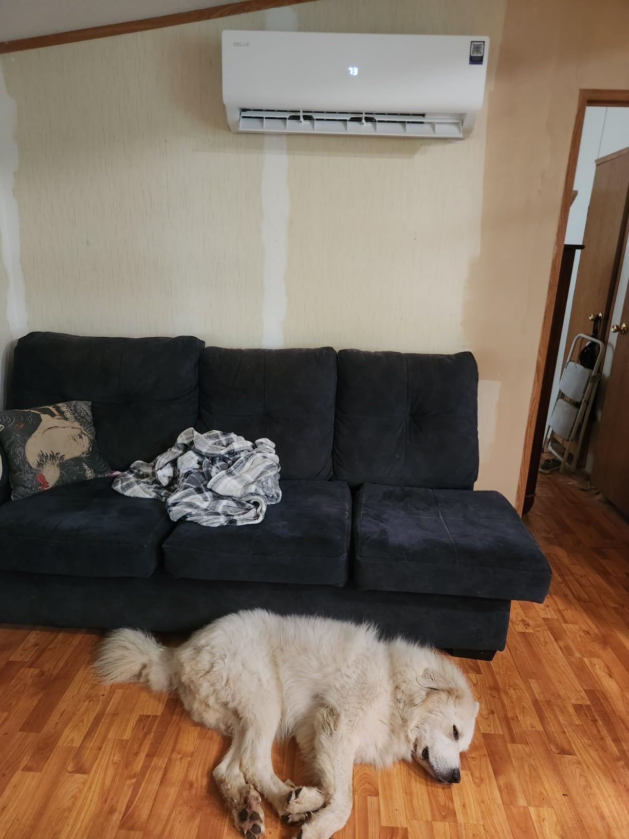 DELLA Vario Series 18000 BTU Wifi Mini Split AC, Work with Alexa 21 SEER2 Cools Up to 1000 Sq.Ft, Energy Efficient 230V Ductless Inverter System with 1.5 Ton Pre-Charged Heat Pump & 16.4ft Kit customer photo 2