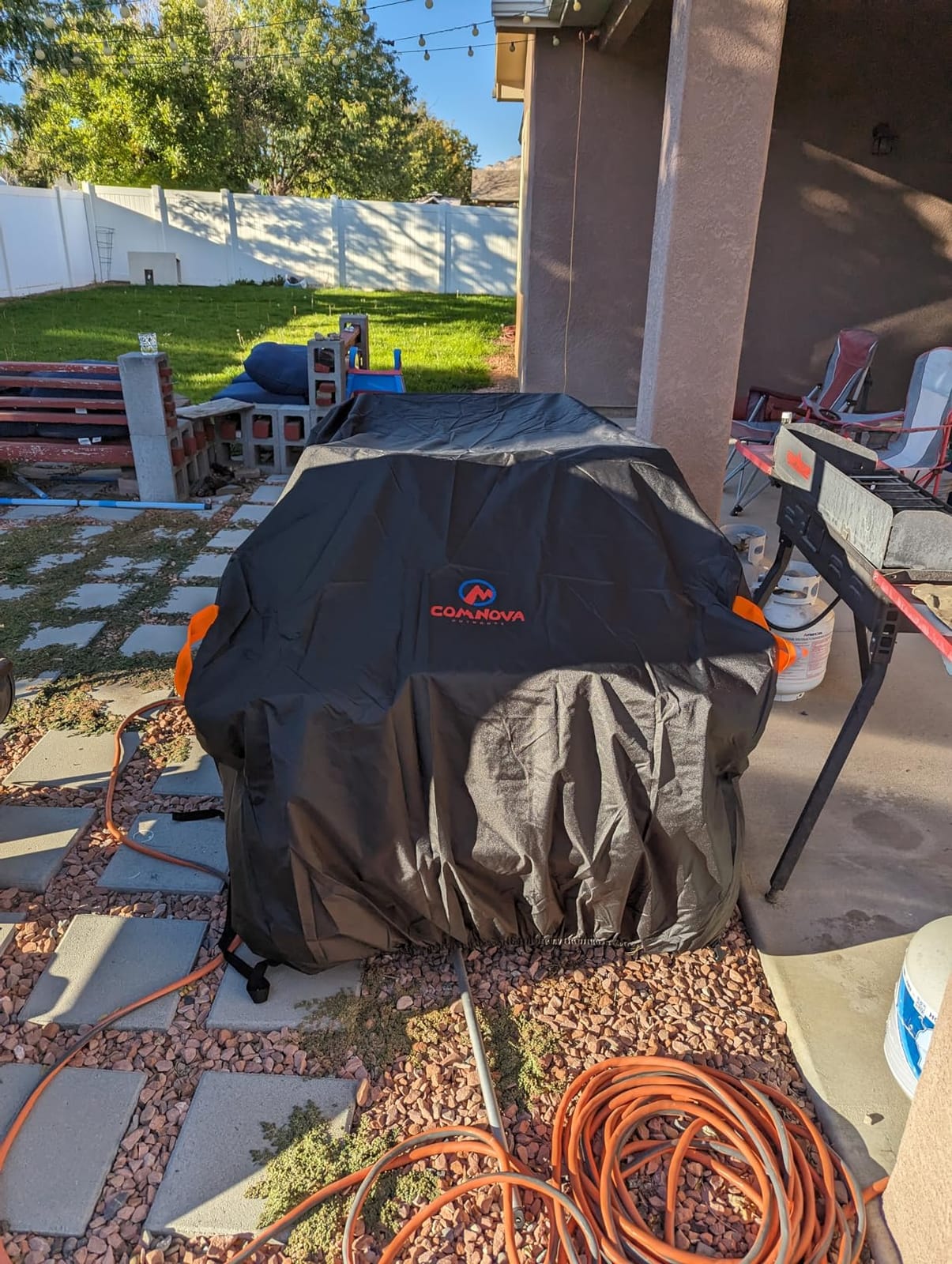 Comnova ATV Cover for 4 Wheelers - 95 Inch ATV Covers 600D Heavy Duty & Waterproof, Outdoor Four Wheeler Quad Cover All Weather Large for Polaris, Kawasaki, Arctic Cat, Honda, Yamaha and More customer photo 2