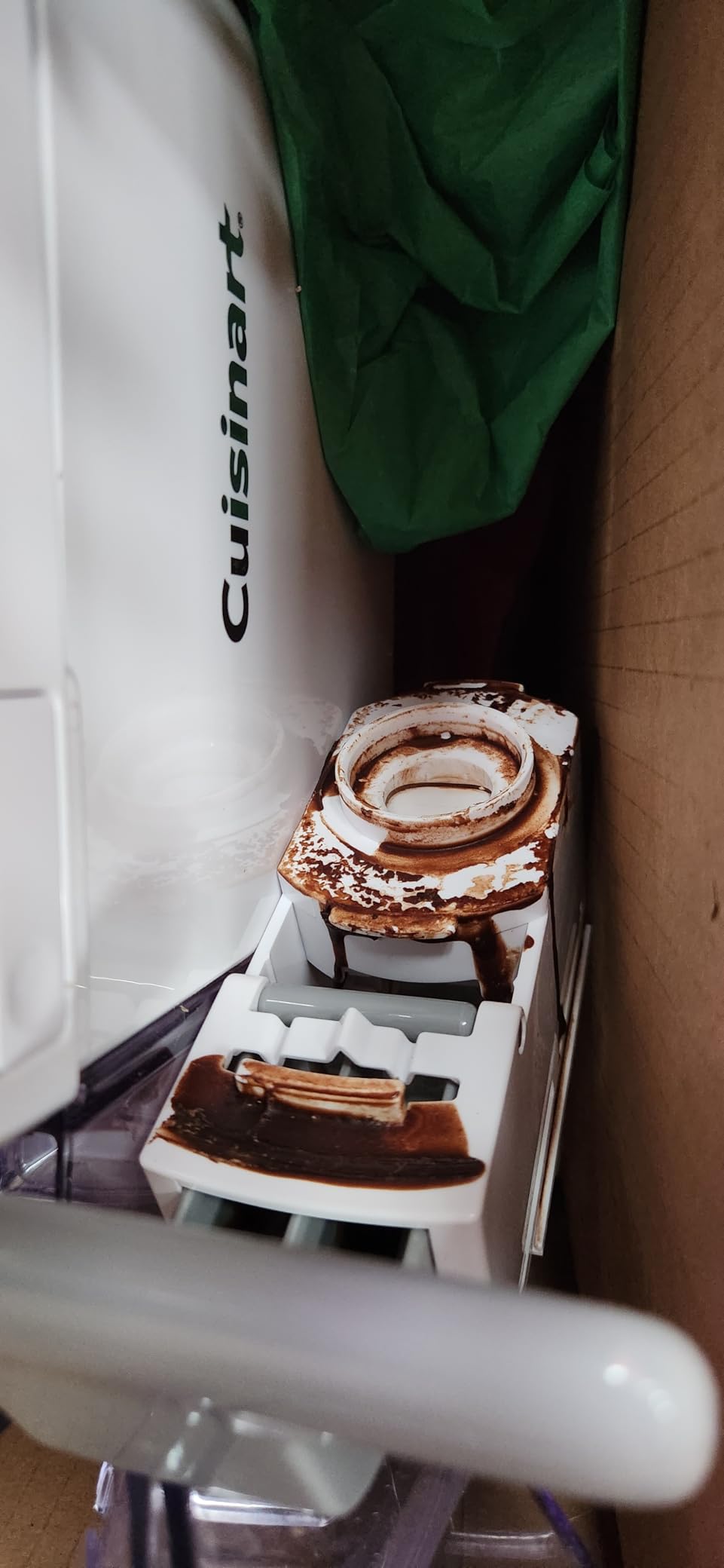 Cuisinart Soft Serve Ice Cream Machine- Mix It In Ice Cream Maker for Frozen Yogurt, Sorbet, Gelato, Drinks 1.5 Quart, White, ICE-48 customer photo 2