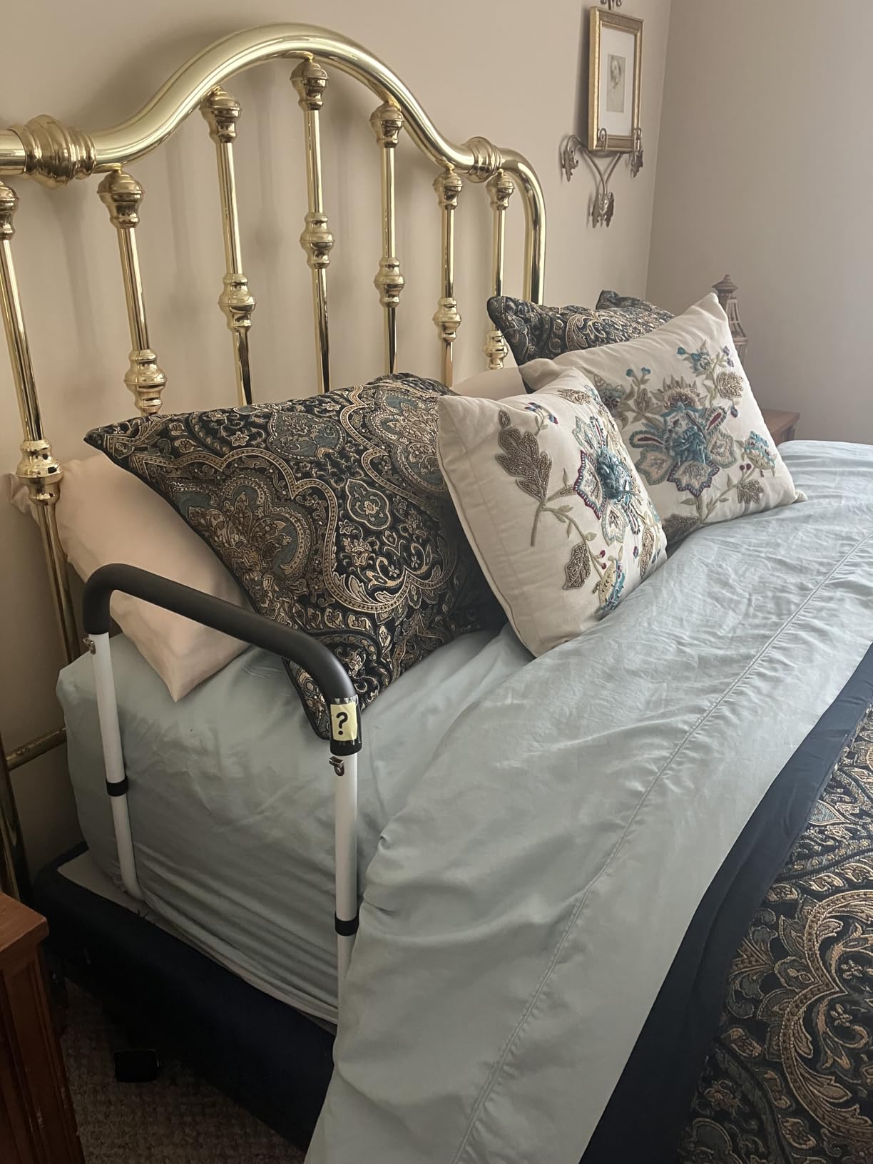 Bed Rails for Elderly Adults Safety, 380 LBS, Model BM03-1 | ASTM Approved, 2026 Upgraded Adjustable Bed Cane, Non-Slip Ergonomic Handle & Storage Bag, Tool-Free Bed Railings for Seniors customer photo 1