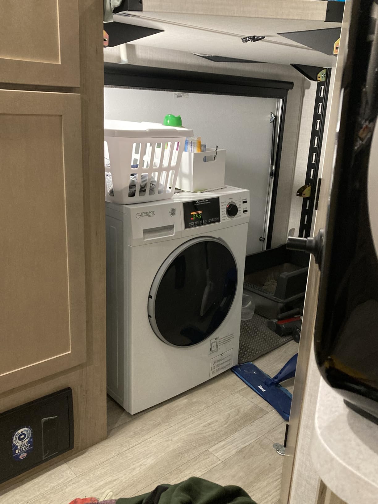 Equator All-in-One Compact Washer Dryer Combo, 1.62 Cu.Ft, White | Vented & Ventless Convertible, Sanitize, Allergen & PET Cycle, 110V, For Apartment, Condo, RV, Tiny Home & Small Spaces customer photo 2