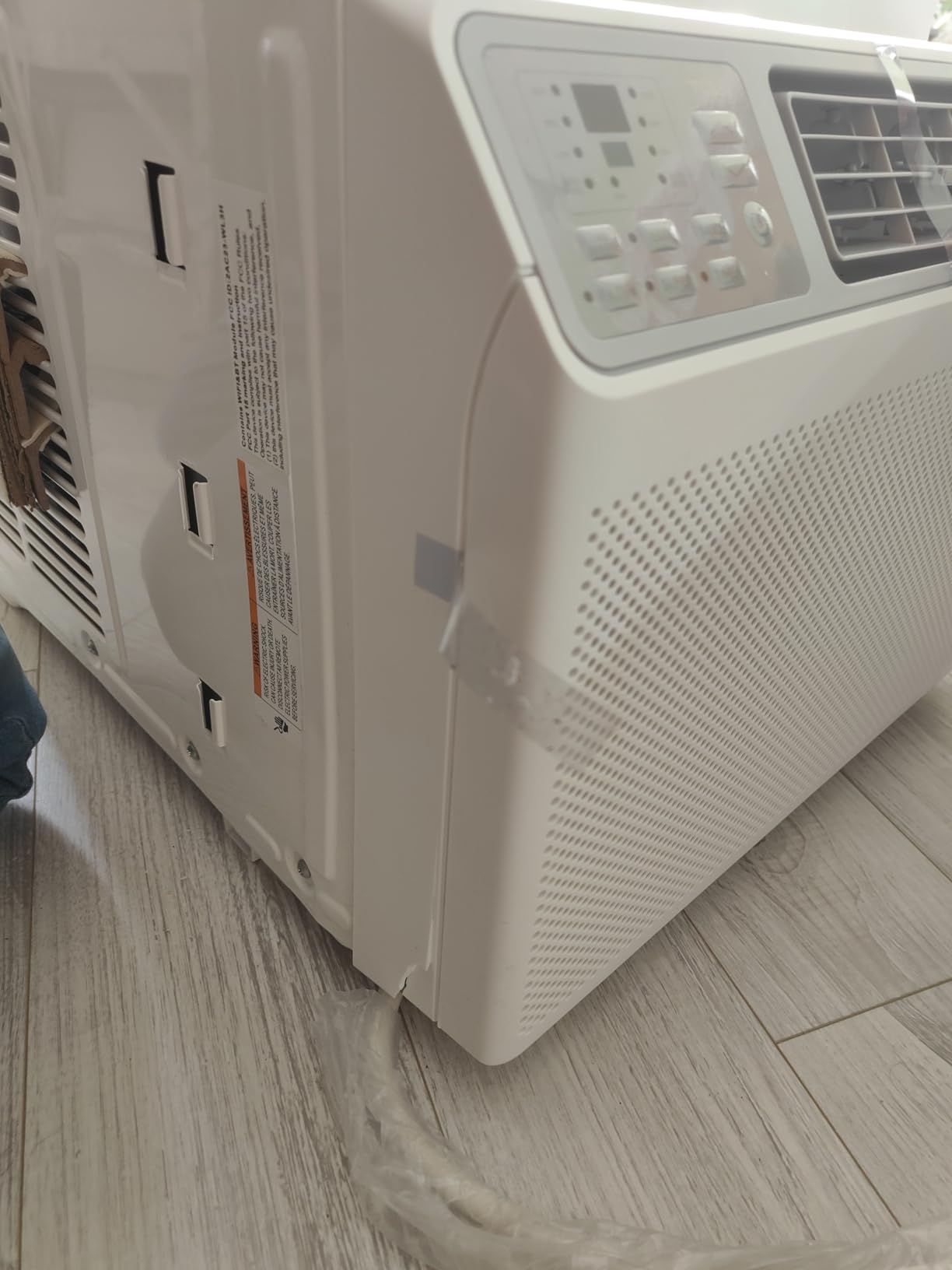 TCL 14,000 BTU Smart Window Air Conditioner, Fan, & Dehumidifier, Wi-Fi | Remote Control, Smart Controls, Works with Alexa and Google Assistant, Rooms up to 700 Sq.Ft. Reusable Filter customer photo 1