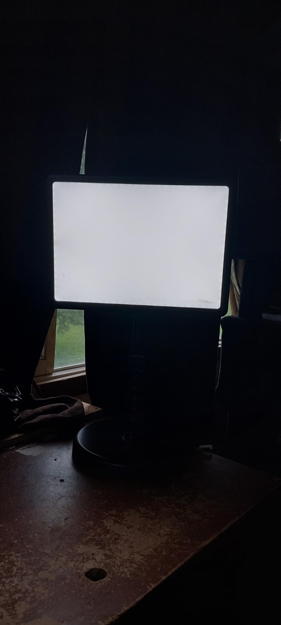 LASTAR Light Therapy Lamp, 12000LUX Therapy Light UV-Free &Full Spectrum | Sun Lamp,Remote Control/4 Color Temperature/5 Brightness/4 Timer/3 Height Floor Sunlight Therapy Lamp customer photo 1