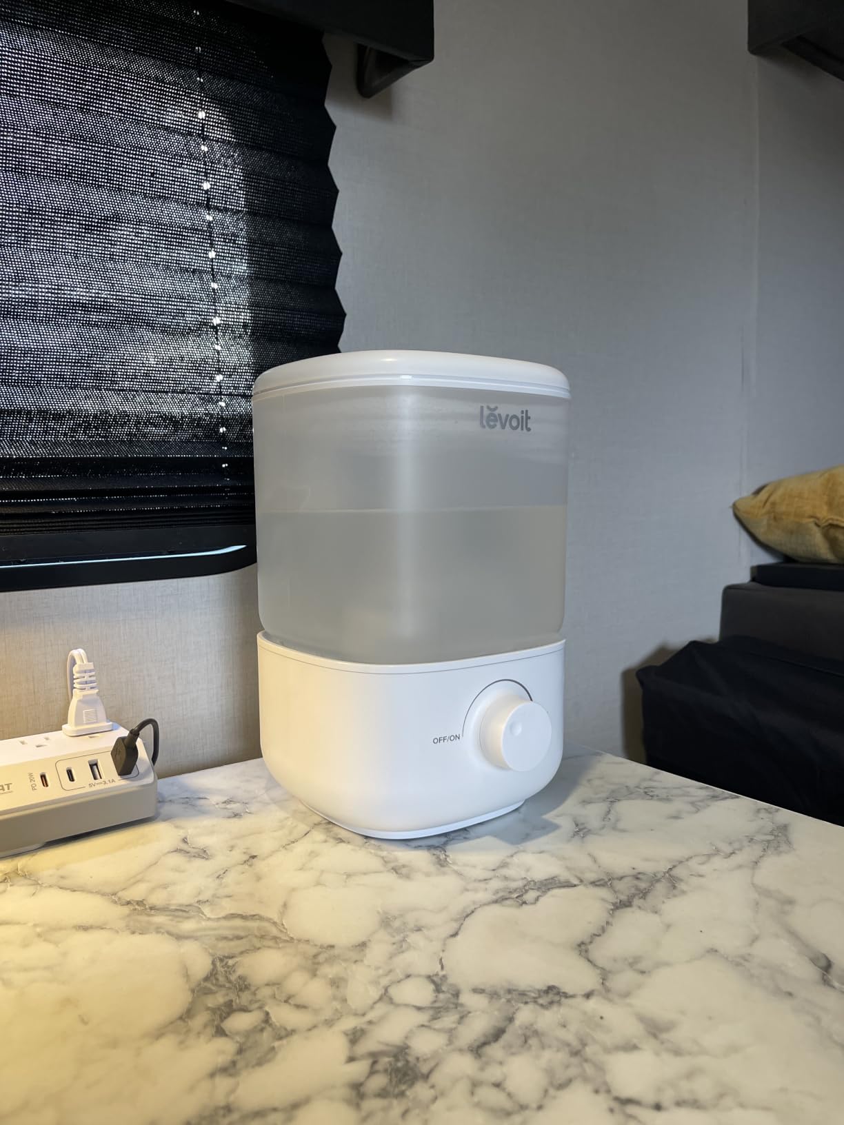 Levoit 3L Dual 200S Smart Humidifiers for Bedroom, Top Fill, Quiet, Blue | Customize Humidity for Home, Baby Nursery & Plants with Humidistat, Essential Oil Diffuser, Timer, APP & Voice Control customer photo 2
