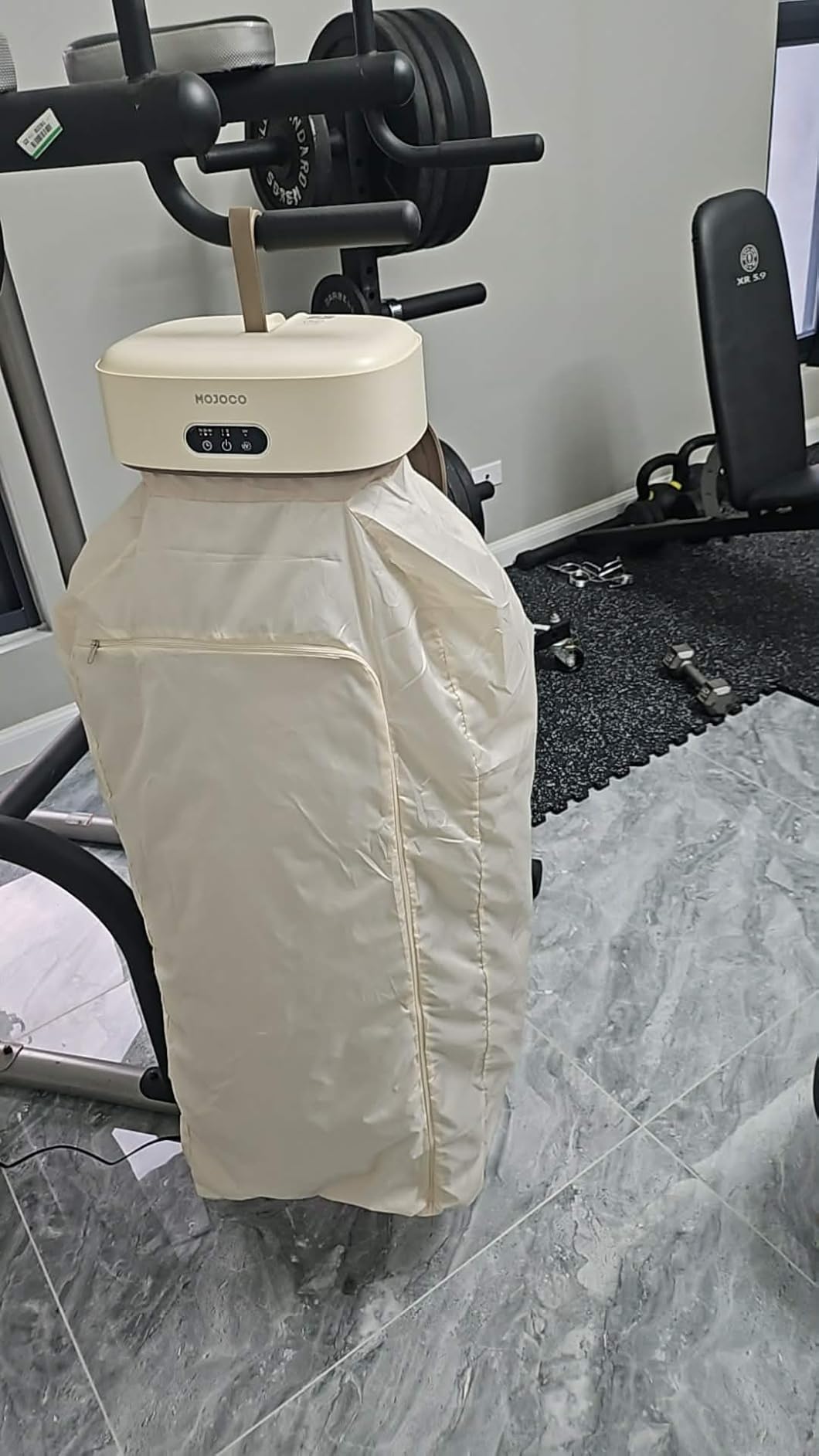 MOJOCO Portable Clothes Dryer - Mini/Compact Dryer for Apartment, RV, Travel - Small Quiet Fast-Drying Machine with Adjustable Timer & Hassle-Free Setup customer photo 1