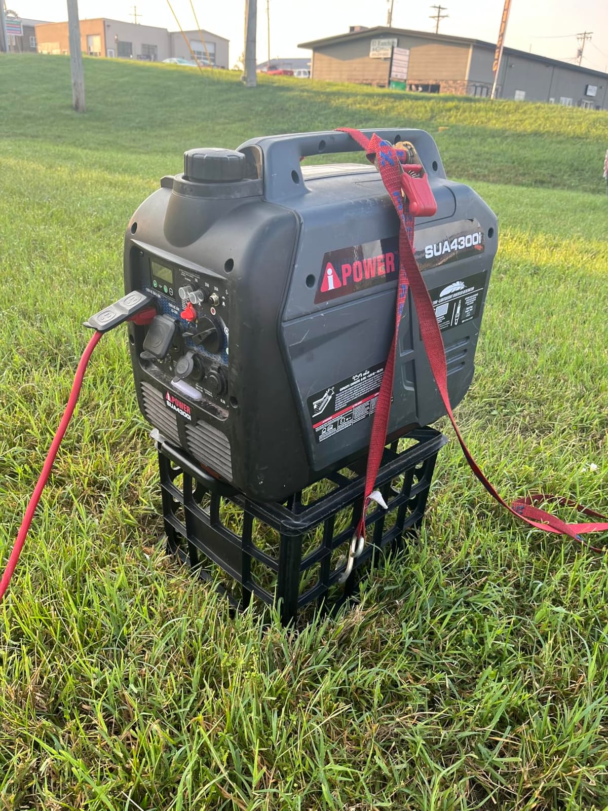A-iPower 4300W Gas Propane Inverter Generator, Lightweight, Fuel Sense | Dual Fuel RV Ready w/ Integrated Mobility kit for Backup Home Use, Tailgating & Camping, EPA&CARB Compliant, CO Sensor customer photo 1