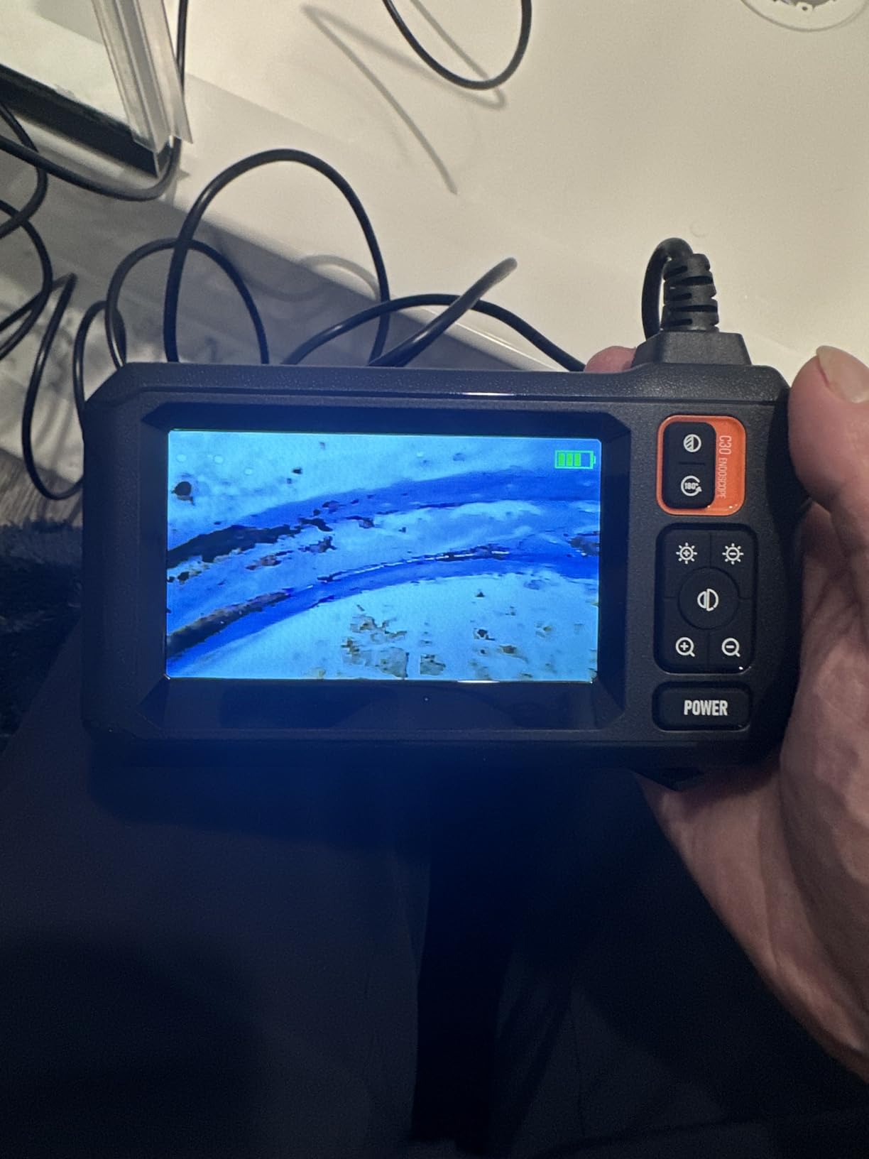 Daxiongmao Endoscope Camera with Light, 1080P HD Borescope | IP67 Waterproof Snake Camera - Ideal for Inspecting Walls, Vents, Automotive Engines, Pipes - A Great Gift Tool for Men customer photo 1