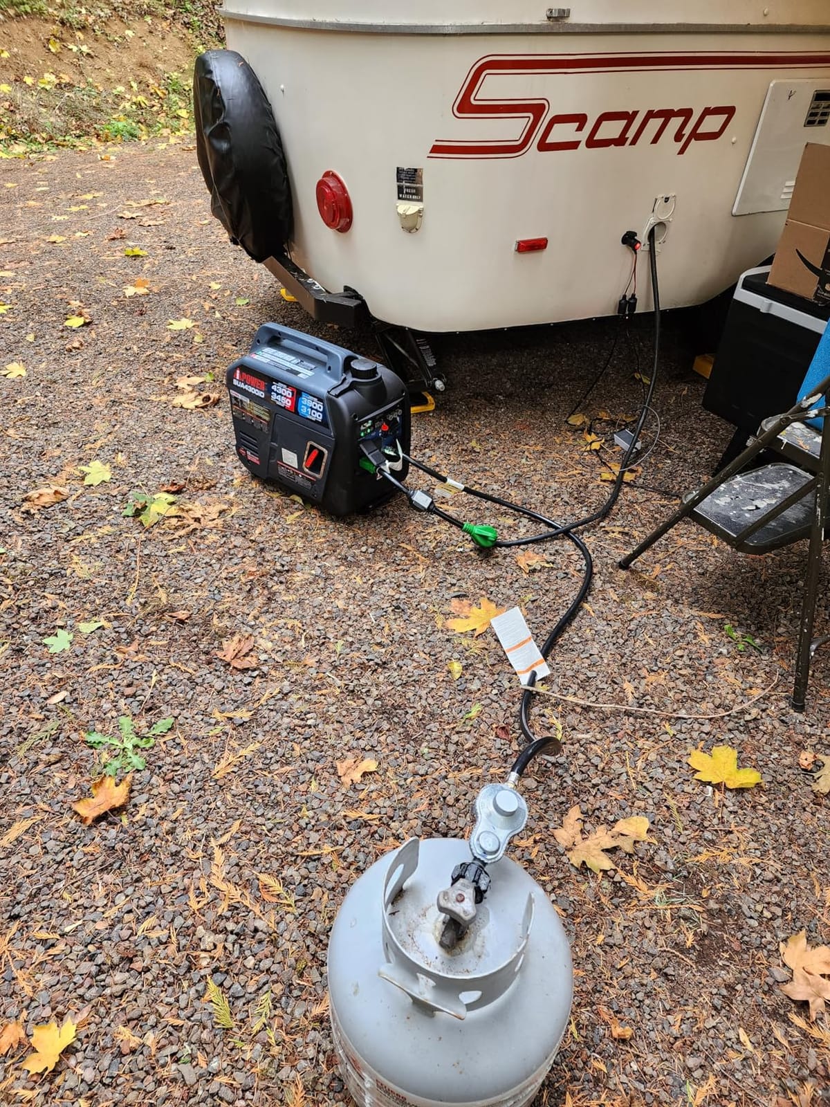 A-iPower 7600W Gas Propane Inverter Generator, Electric Start RV Ready | Dual Fuel, Quiet Operation With Telescopic Handle For Backup Home Use, Tailgating & Camping, EPA & CARB Compliant, CO Sensor customer photo 1