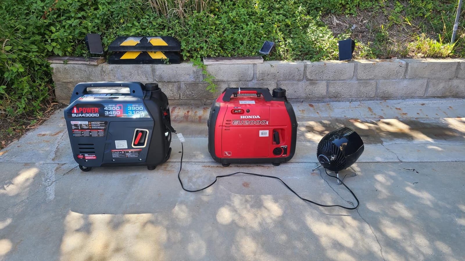 A-iPower 7600W Gas Propane Inverter Generator, Electric Start RV Ready | Dual Fuel, Quiet Operation With Telescopic Handle For Backup Home Use, Tailgating & Camping, EPA & CARB Compliant, CO Sensor customer photo 2