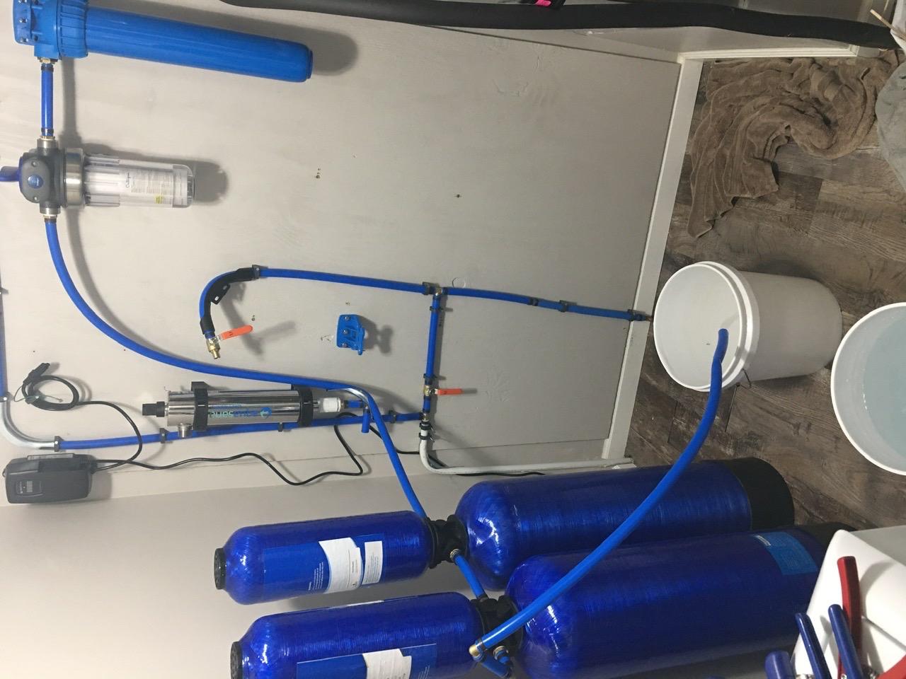 Aquasana Whole House Well Water Filter | 500K-Gallon | UV | WH-Well-CT-UVS | 5-Year Filter | 14.7 GPM | Carbon & KDF | Reduces Chlorine, Bacteria & Viruses | Salt-Free Scale Control | 5-Year Warranty customer photo 1
