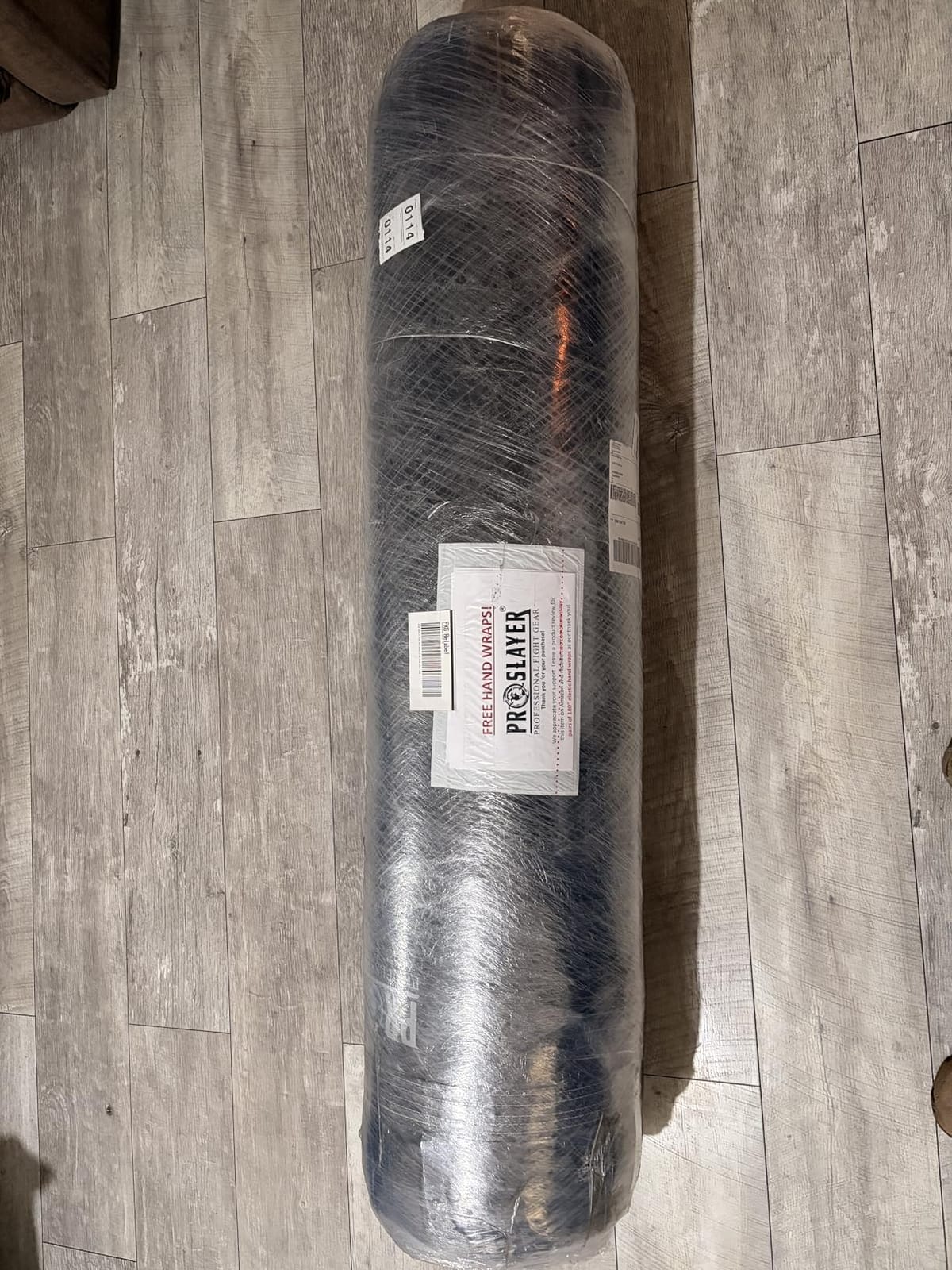 100lb Boxing MMA Heavy Punching Bag - Black - Made in USA - Filled customer photo 1