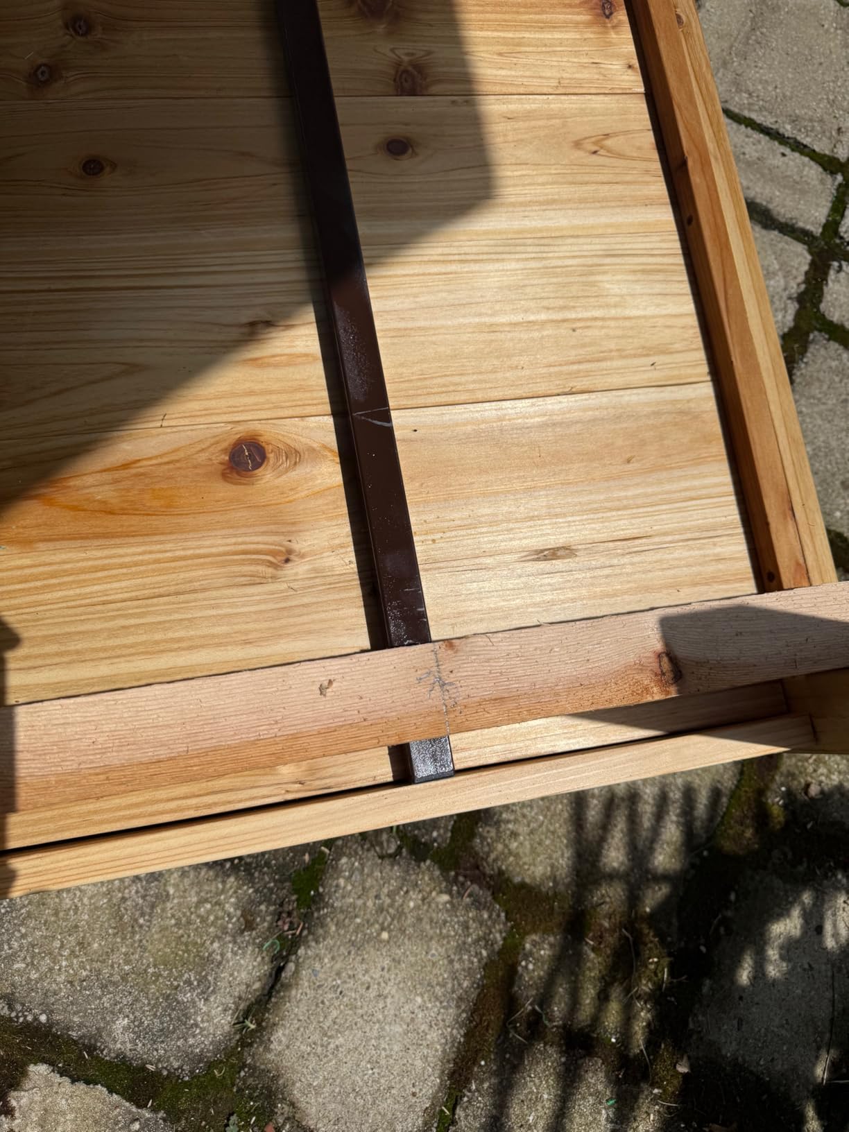 Cedar Raised Garden Bed with Legs, Outdoor Planter Box 48x24x30, 200lb customer photo 1