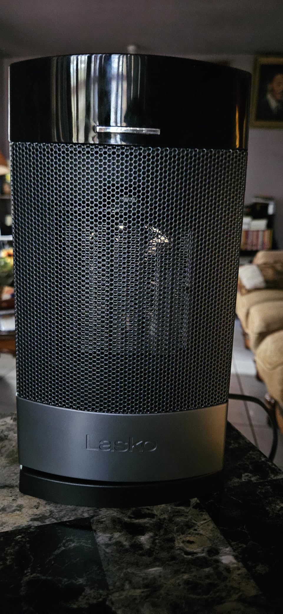 Lasko Ellipse Ceramic Tabletop Heater with Remote - 12