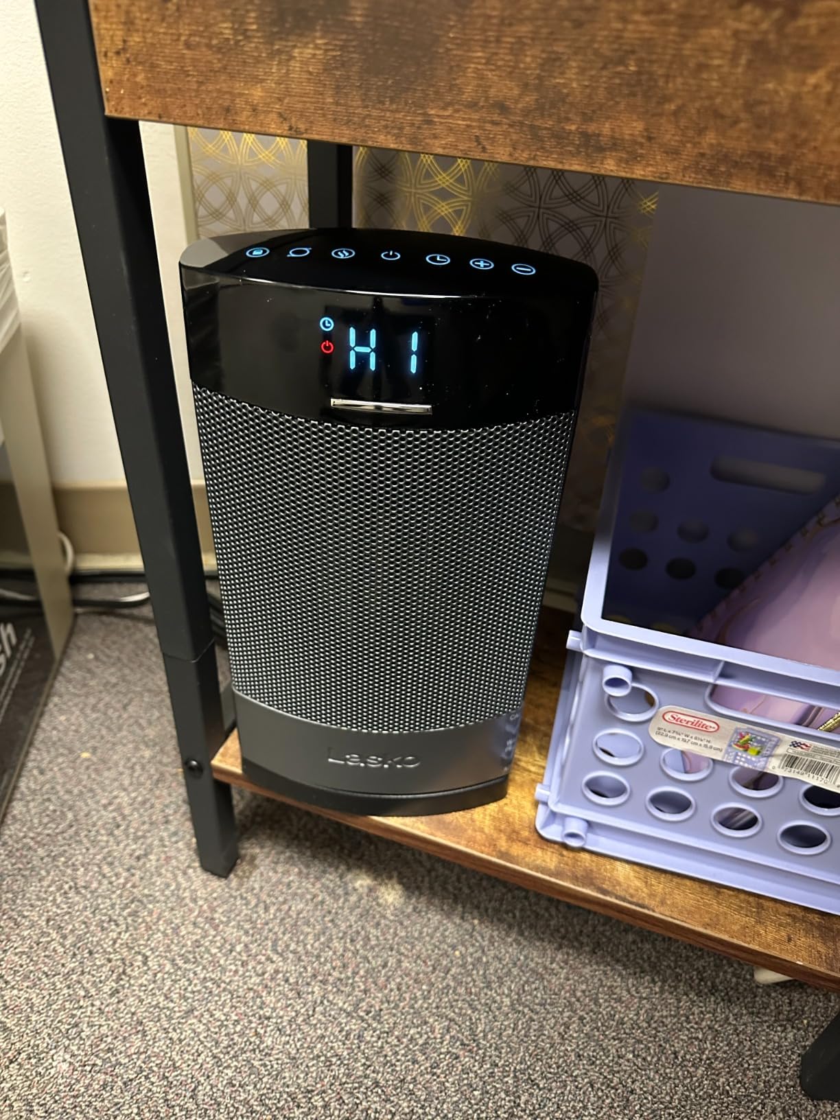 Lasko Ellipse Ceramic Tabletop Heater with Remote - 12