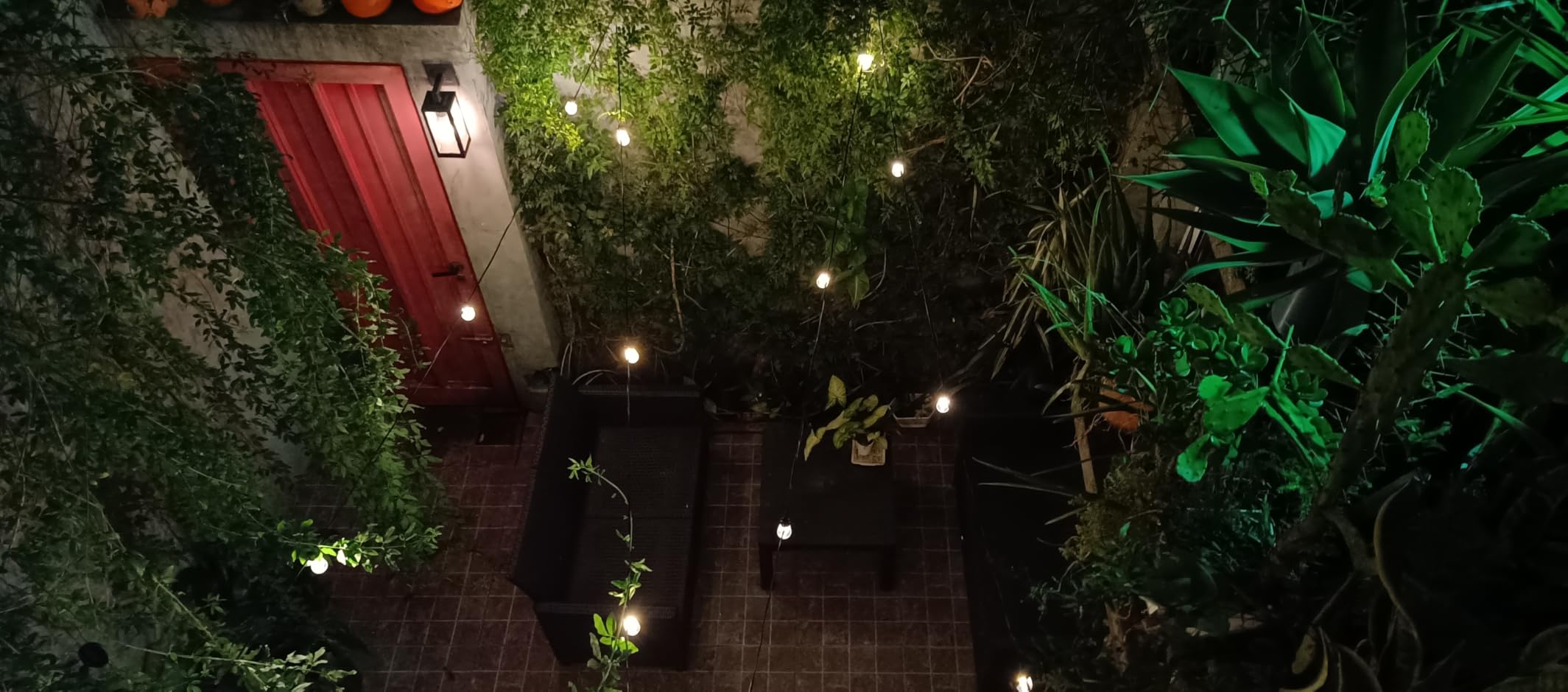 addlon 52(48+4) FT Solar String Lights Waterproof, Remote Dimmable 16+1 LED | Patio Lights Solar Powered with USB Port, Shatterproof Bulbs, 3 Light Modes, Timable Solar Light for Camping Backyard Garden customer photo 1