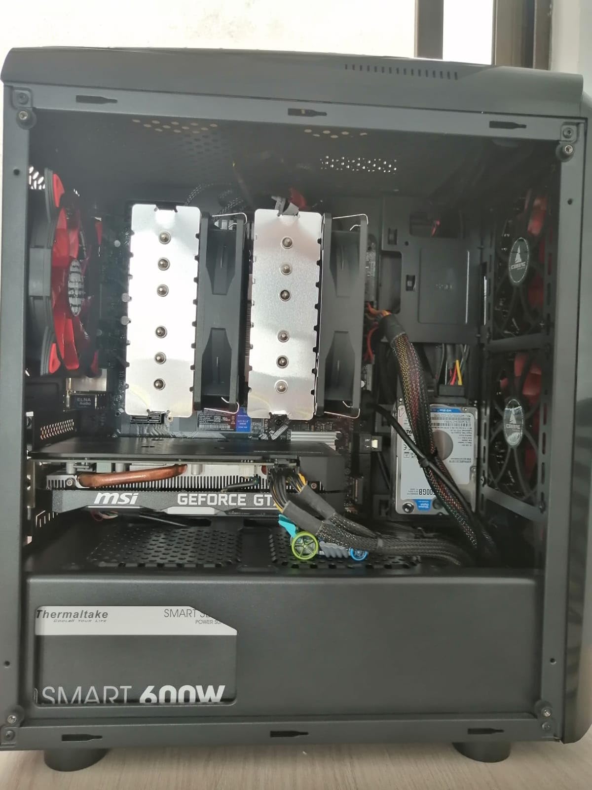 Cooler Master Hyper 620S Dual Tower ARGB CPU Air Cooler, 120mm PWM Fan, 6 Heat Pipes, Silver Nickel-Plated Copper, 154.9mm Tall, AMD Ryzen AM5|AM4, Intel LGA 1851|1700|1200 Brackets customer photo 2