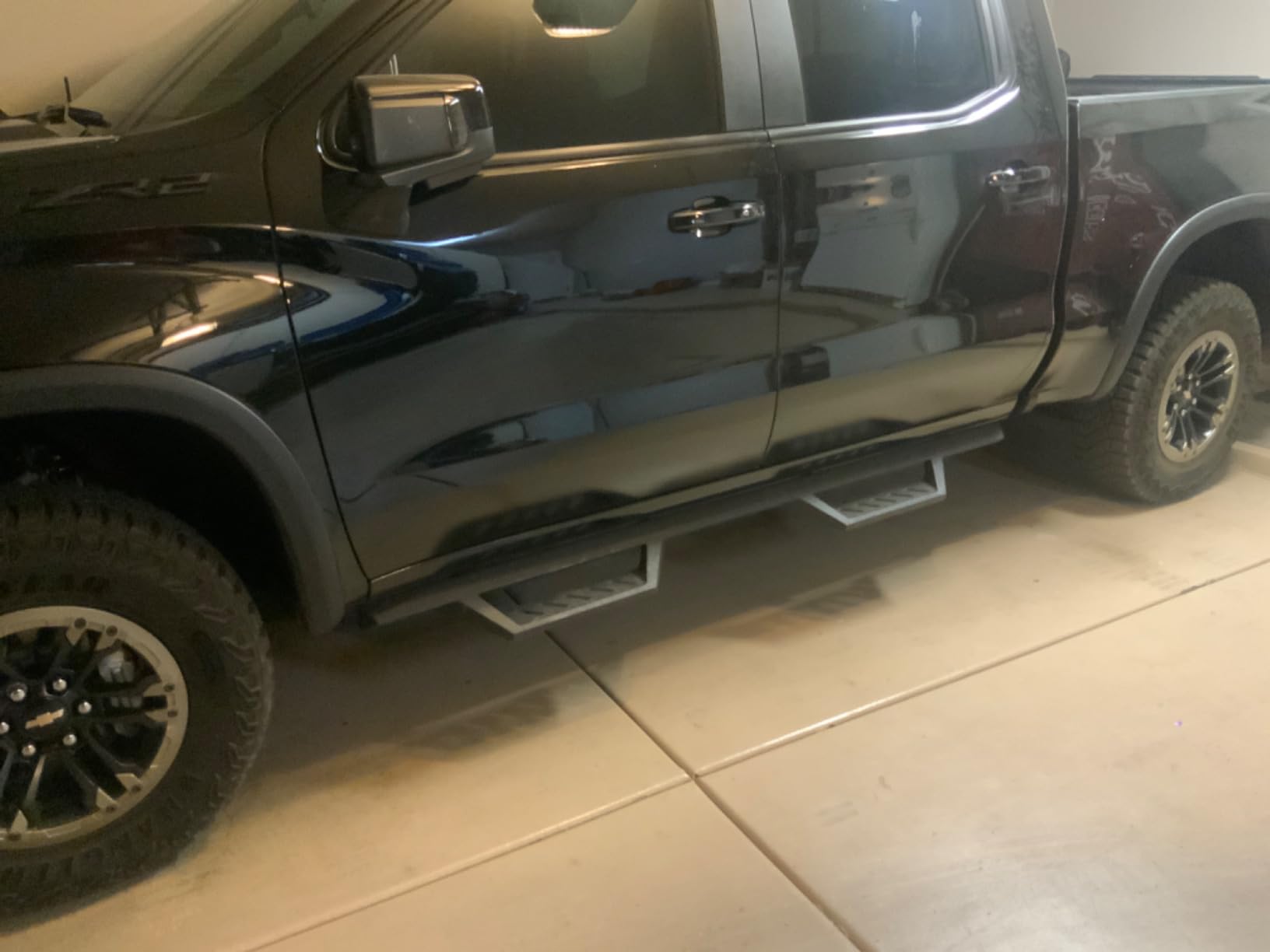 Tyger Auto LanderX Running Board Compatible with 2019-2026 Chevy Silverado GMC Sierra 1500; 2020-2026 2500 3500HD | Crew Cab | TG-LX3C82318 | Drop Step Side Step Rail Nerf Bars customer photo 1