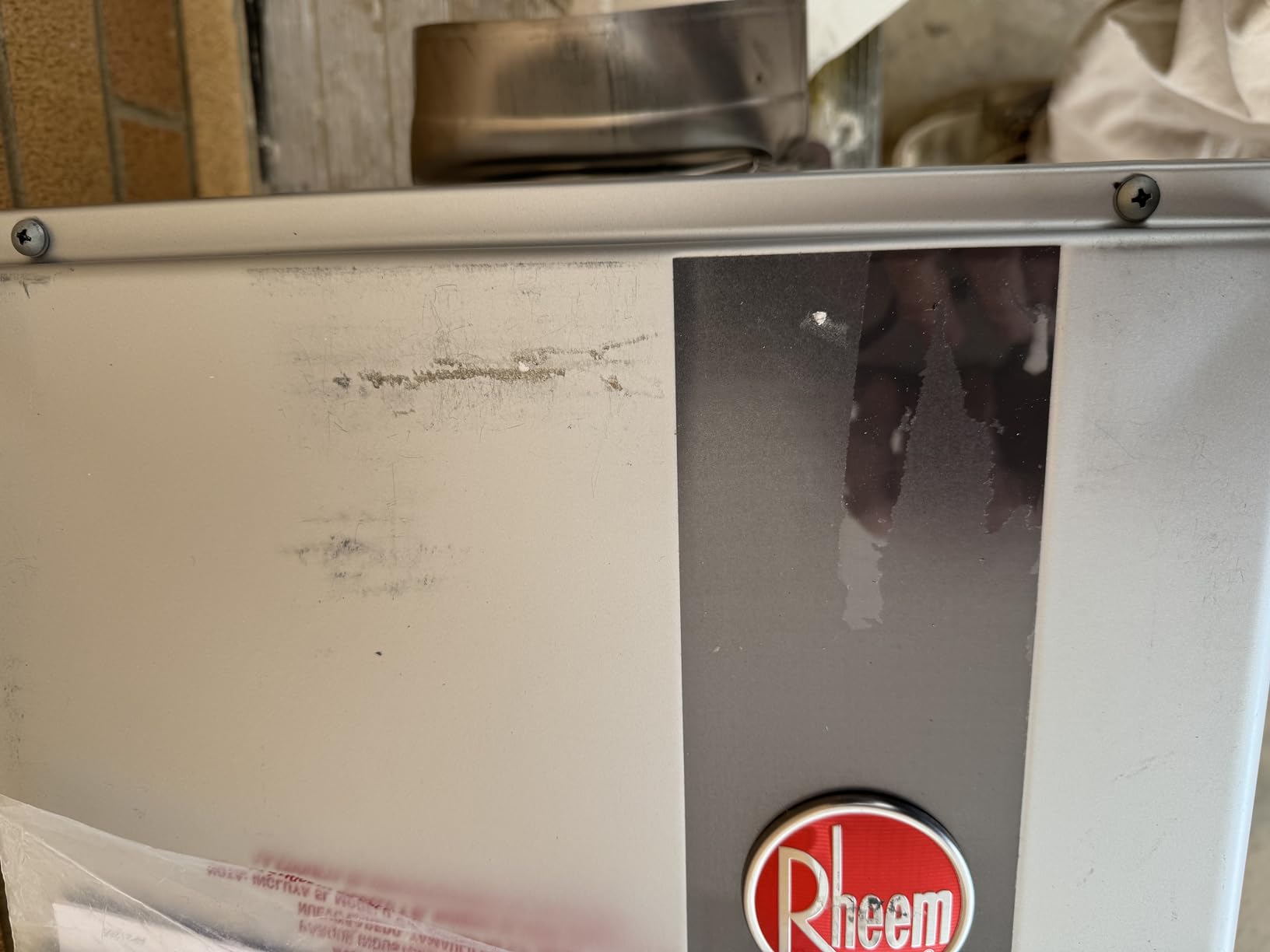 Rheem RTG-84DVLN-3 High Efficiency Non-Condensing Indoor Tankless Natural Gas Water Heater 8.4 GPM, 180,000 BTUs customer photo 1