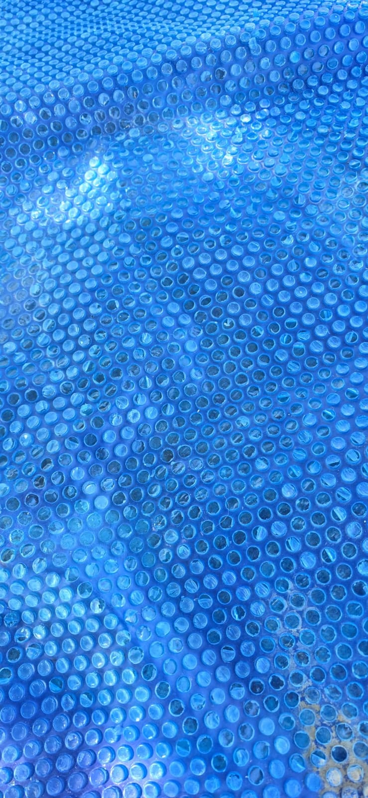 In The Swim 18' Premium Blue Round Solar Pool Cover 12 Mil for Solar Heating Above Ground Pools and Inground Pools customer photo 1