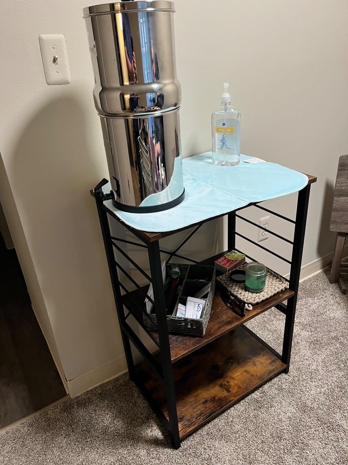 Big Berkey 2.25 Gal Gravity Water Filter System with 2 Fluoride Filters | Includes 2 Black Berkey BB9-2 & 2 PF-2 Fluoride and Arsenic Reduction Elements, Stainless Steel Countertop Filtration System customer photo 1