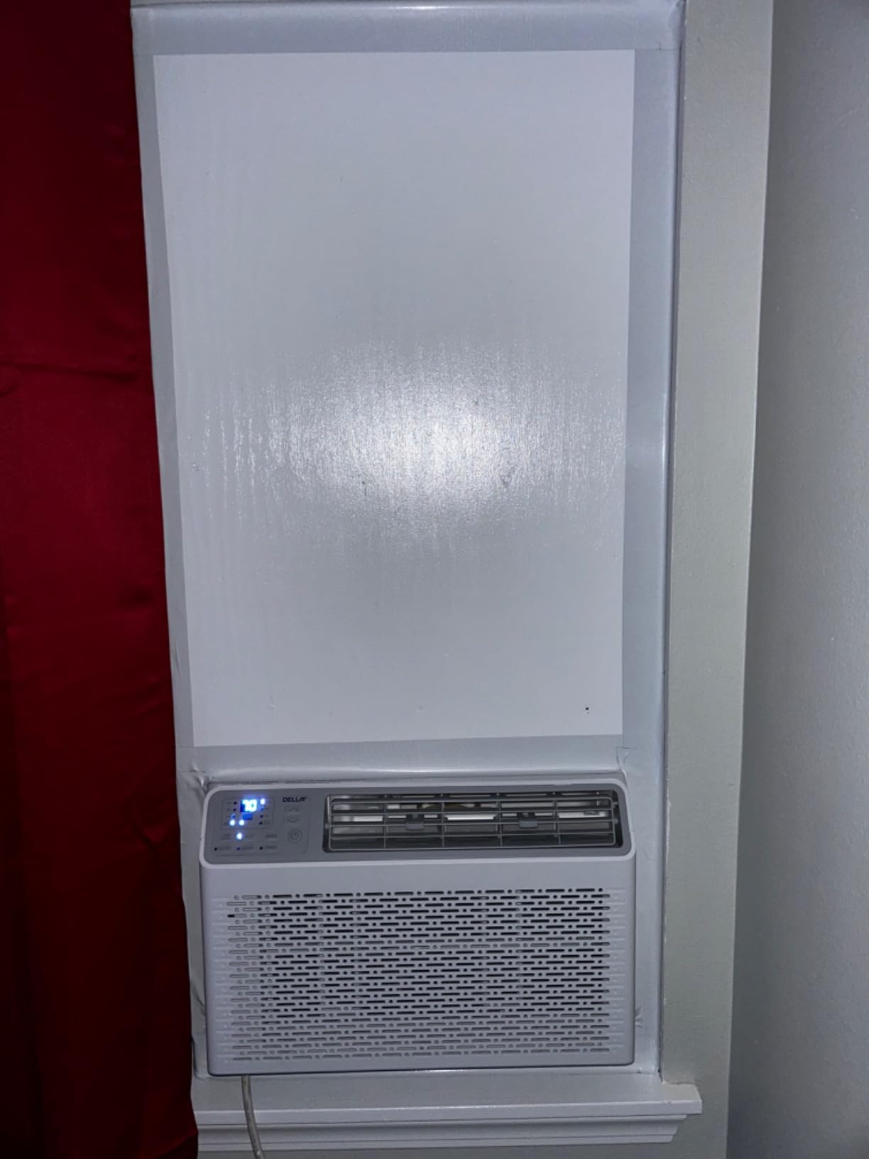 DELLA 8000 BTU Energy Saving Window Air Conditioner, Work with Alexa, Cools Up to 350 Sq. Ft, GEO Location, AC Unit with WIFI Smart Controls, Remote, Dehumidifier, Fan, Reusable Filter, Easy Install customer photo 2