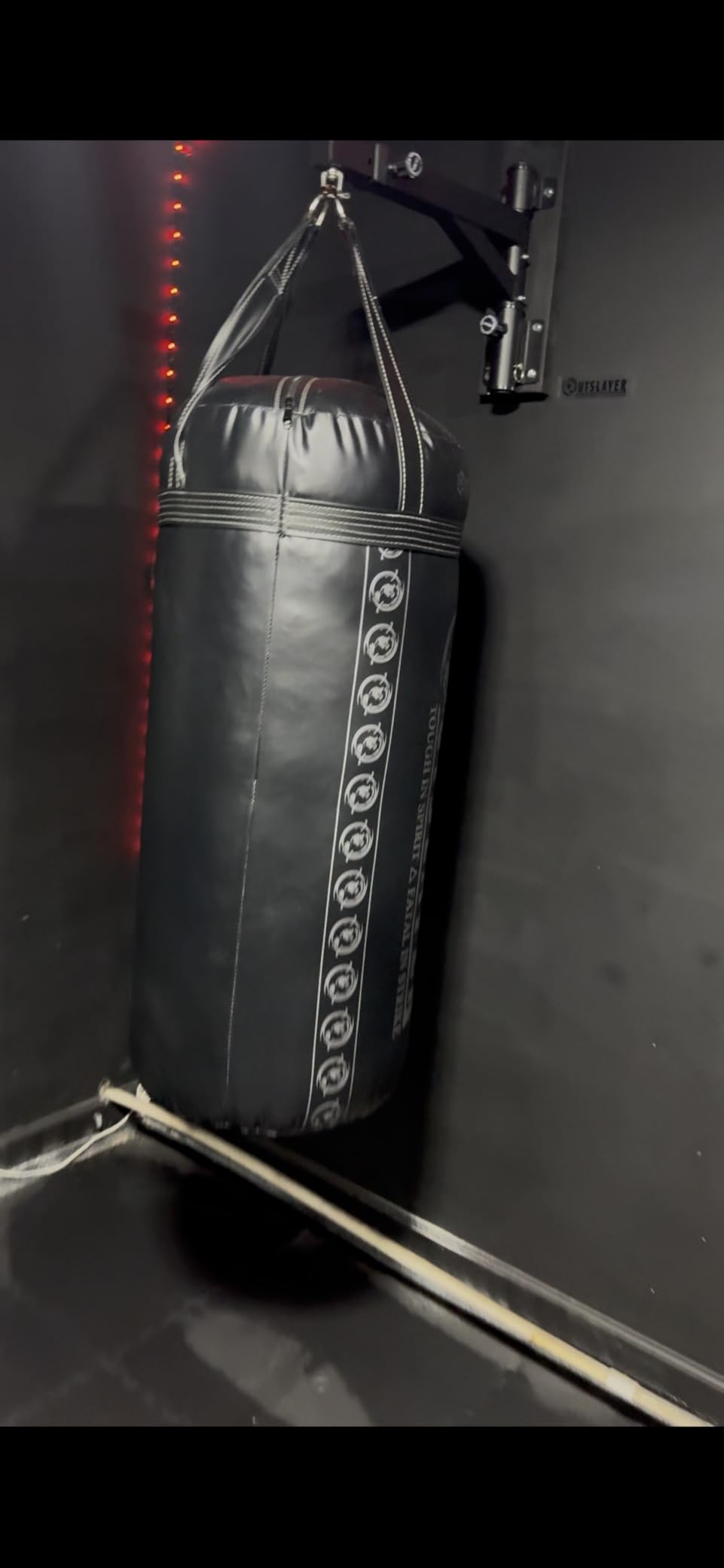 OutSlayer XXL 150 LB Heavy Boxing Punching Bag - Versatile Training for Mixed Martial Arts Wider Striking Area - USA Made customer photo 2