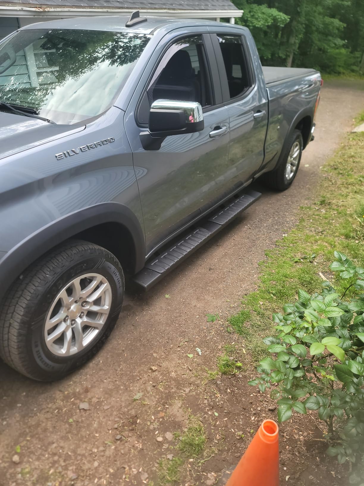 AUTOSAVER88 Running Boards Compatible with 2019-2026 Silverado/Sierra 1500 | Crew Cab Side Steps Fit 2020-2026 Chevy/GMC 2500HD 3500HD Aluminum Nerf Bars (Excl. 2019 1500 LD) customer photo 1
