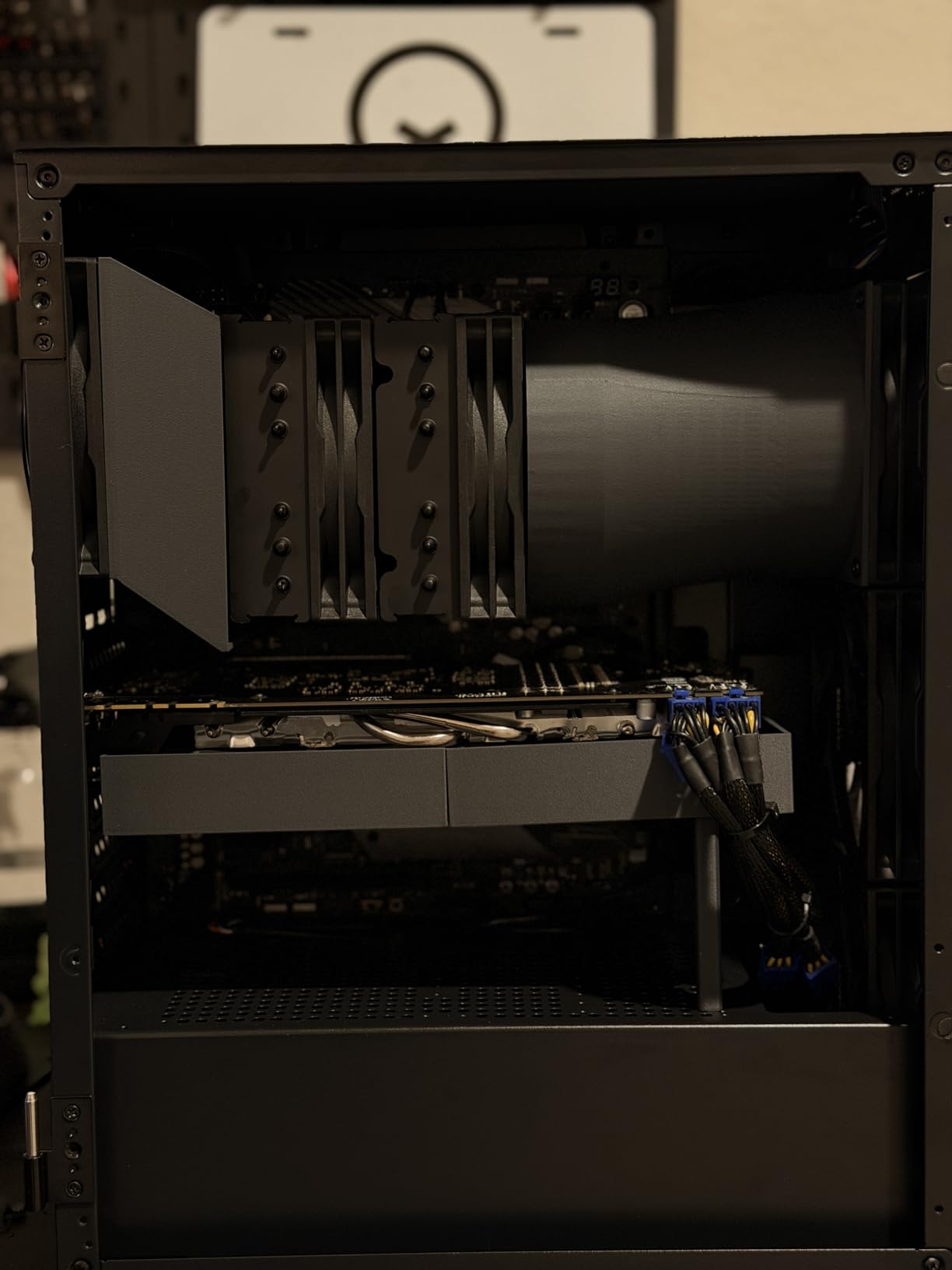 DARKROCK 3-Pack 120mm Black Computer Case Fans | High Performance Cooling Low Noise 3-Pin 1200 RPM Hydraulic Bearing Long life Up to 30,000 hours 5 Years After-sales Service customer photo 2