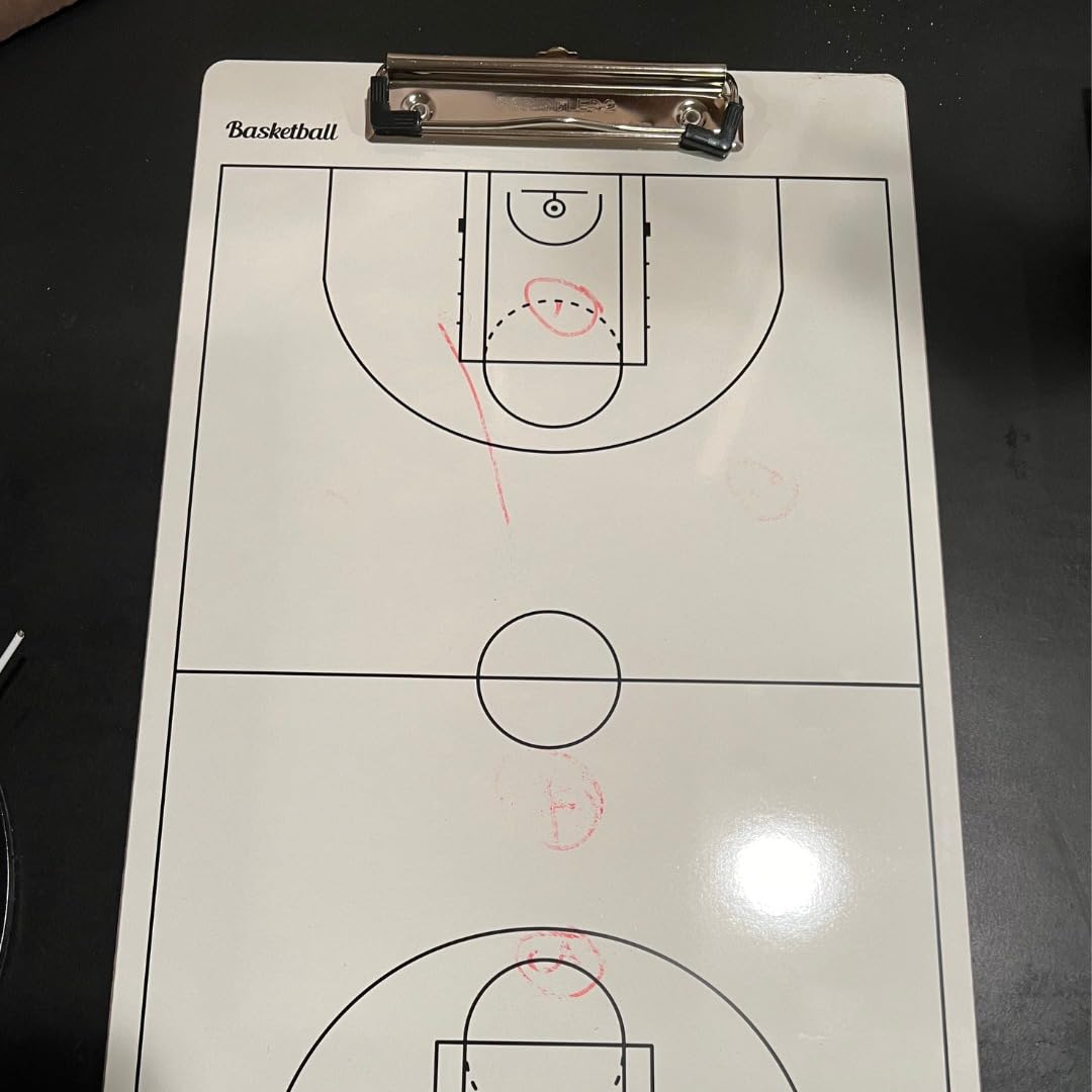 SCRIBBLEDO Football Dry Erase Whiteboard for Coaches, 15x9 Double Sided Coaching Clipboard for Plays Drills and Lineups, Coach Gift customer photo 2