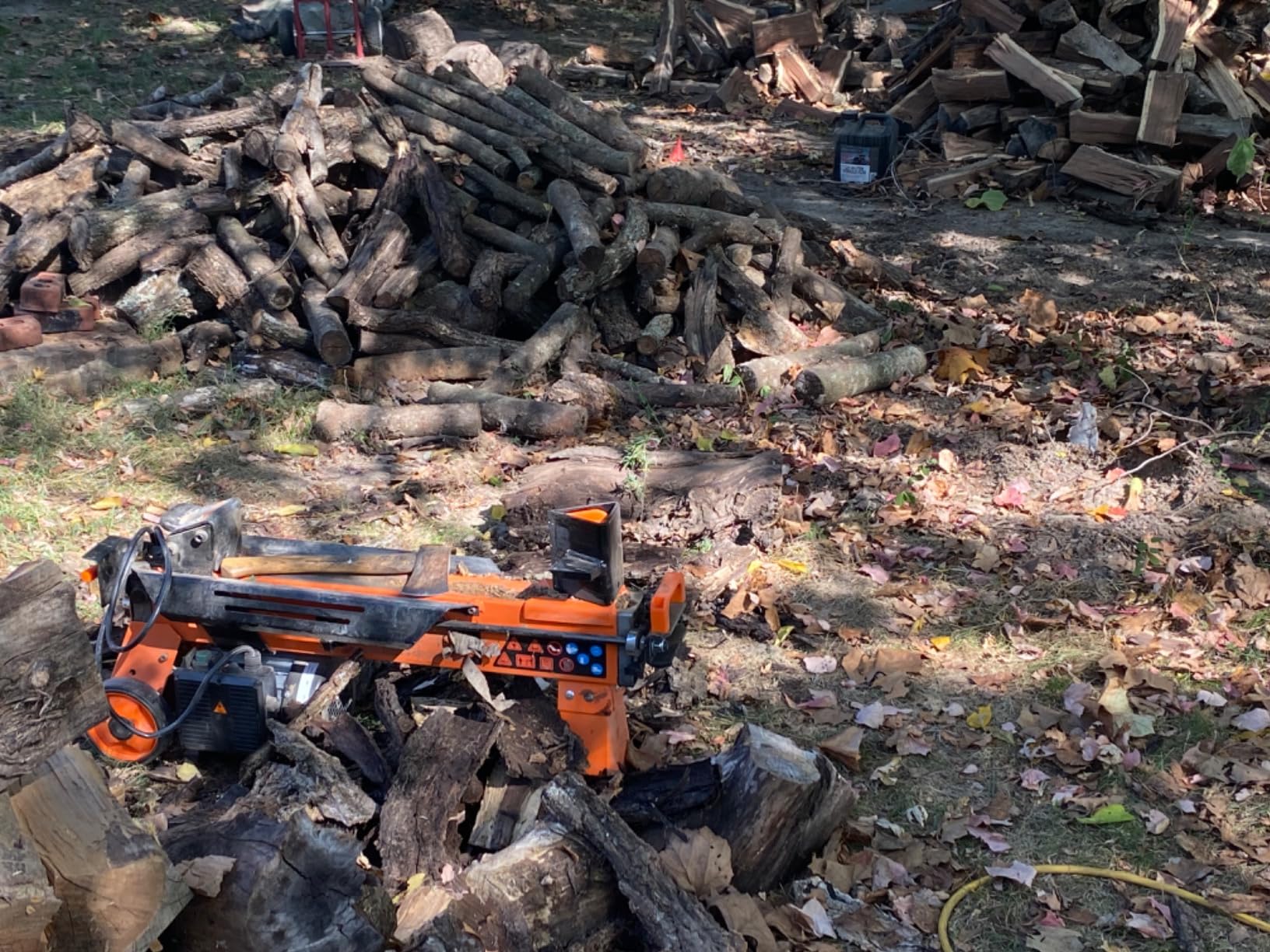 PROYAMA Log Splitter 7 Ton with Stand, Wood Splitter Electric Powered, Hydraulic Ram customer photo 2