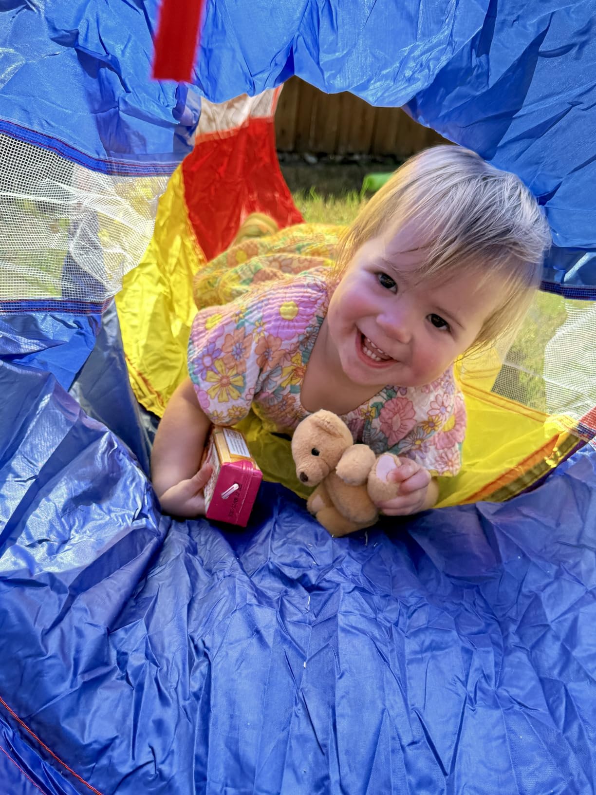 Playz Kids Play Tunnel Toys for Toddlers 1-3, Large 21