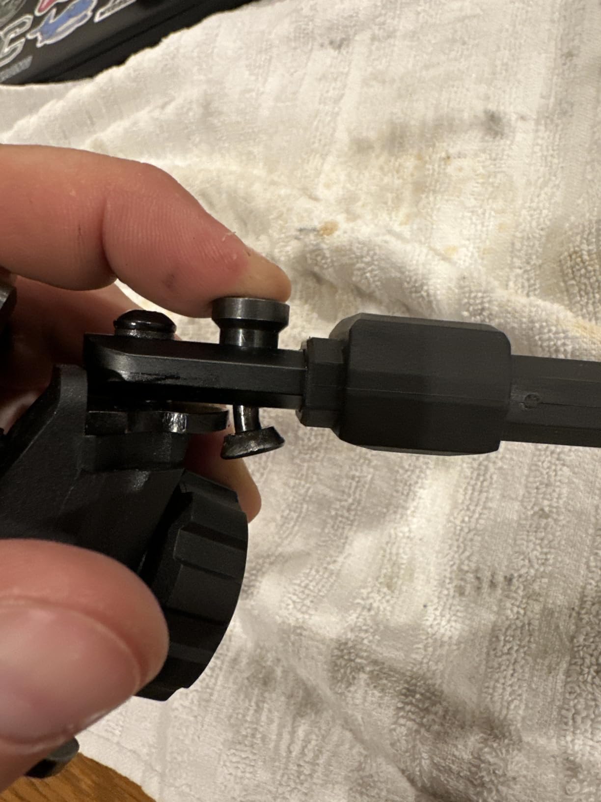 CVLIFE Rifle Bipod Quick Release Picatinny Bipod for Rifle Shooting Bipod | 360 Degrees Swivel and Tiltable Head Bipods for Rifles Adjustable Height and Foldable Legs for Shooting and Hunting customer photo 2