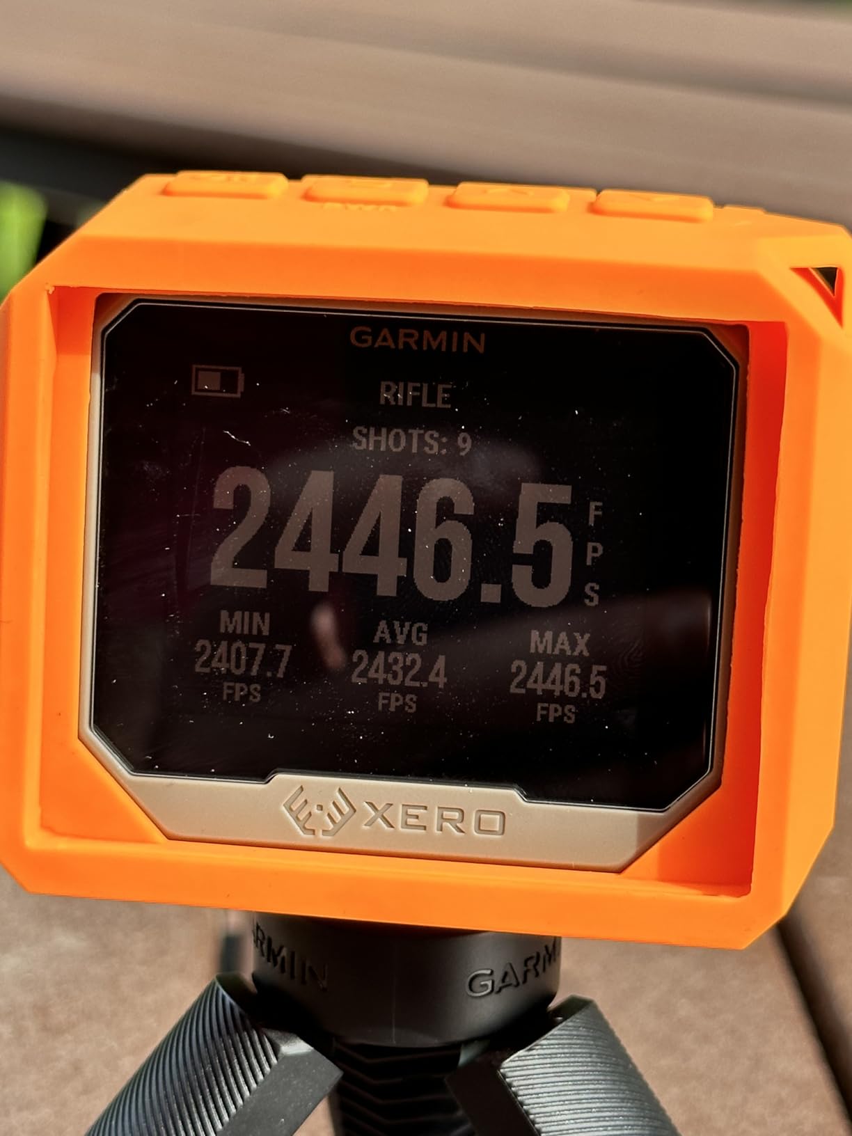 Garmin Xero® C1 Pro, Compact Ballistics Chronograph | Measure Projectile Speeds from 100 fps to 5,000 fps, Button Operated Design, Compact, Water Resistant (IPX7) customer photo 2