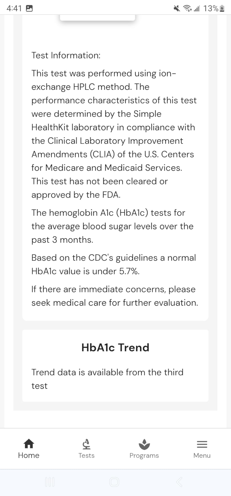 Simple HealthKit At-Home Diabetes Test Kit for Hemoglobin A1c (HbA1c) Levels - A1c Home Test Kit - Free Follow-Up Care & Fast Lab Results customer photo 2