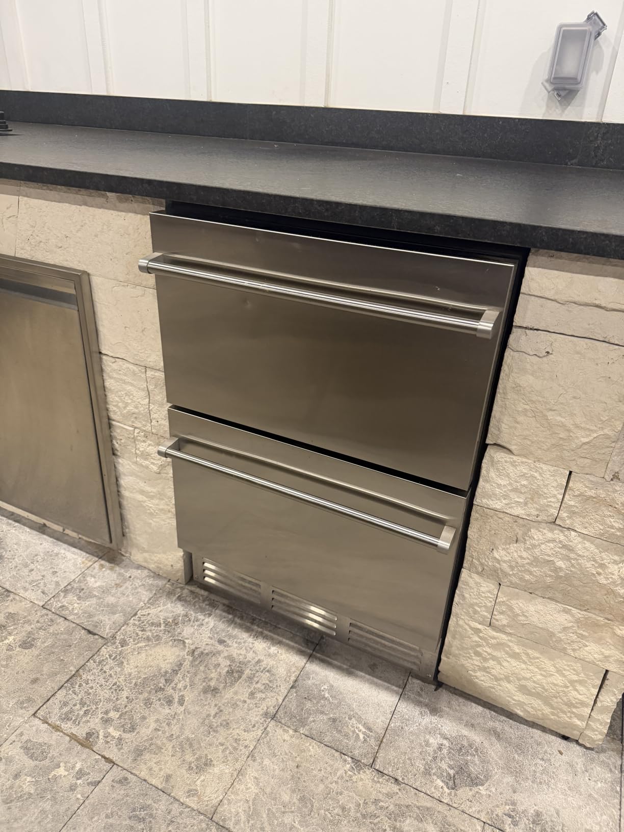 EUHOMY 24 Inch Under Counter Double Drawer Fridge, Outdoor Refrigerator customer photo 2