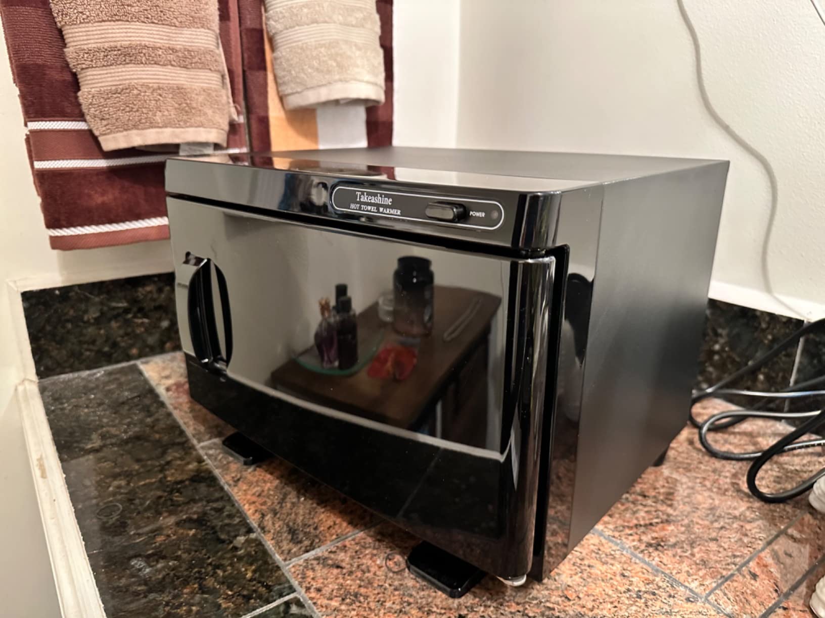 Hot Towel Warmer, 8L Facial&Spa Towel Warmer Auto Reheat, Black | Fast Heating, Hot Towel Cabinet for Estheticians, Professional Towel Warmer for Spa, Salon, Beauty, Barber, Massage, Home customer photo 1