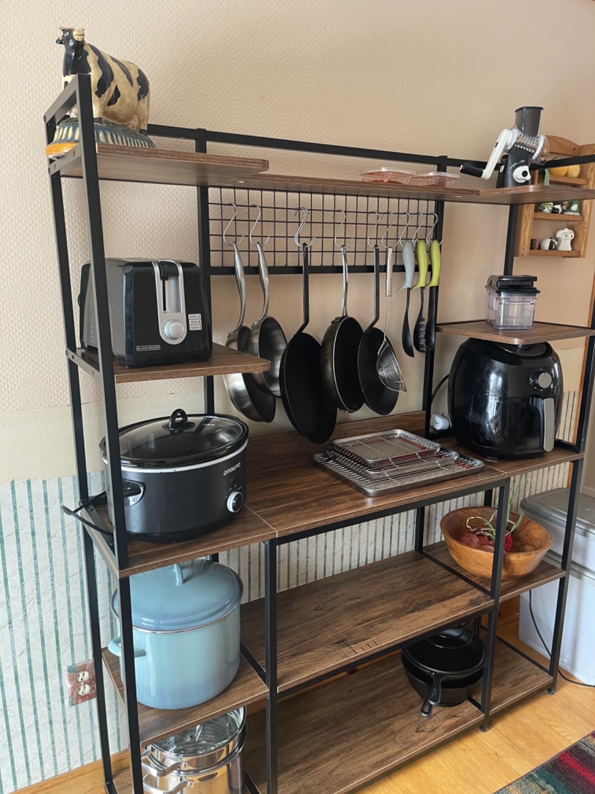 Tribesigns Large Bakers Rack, 55