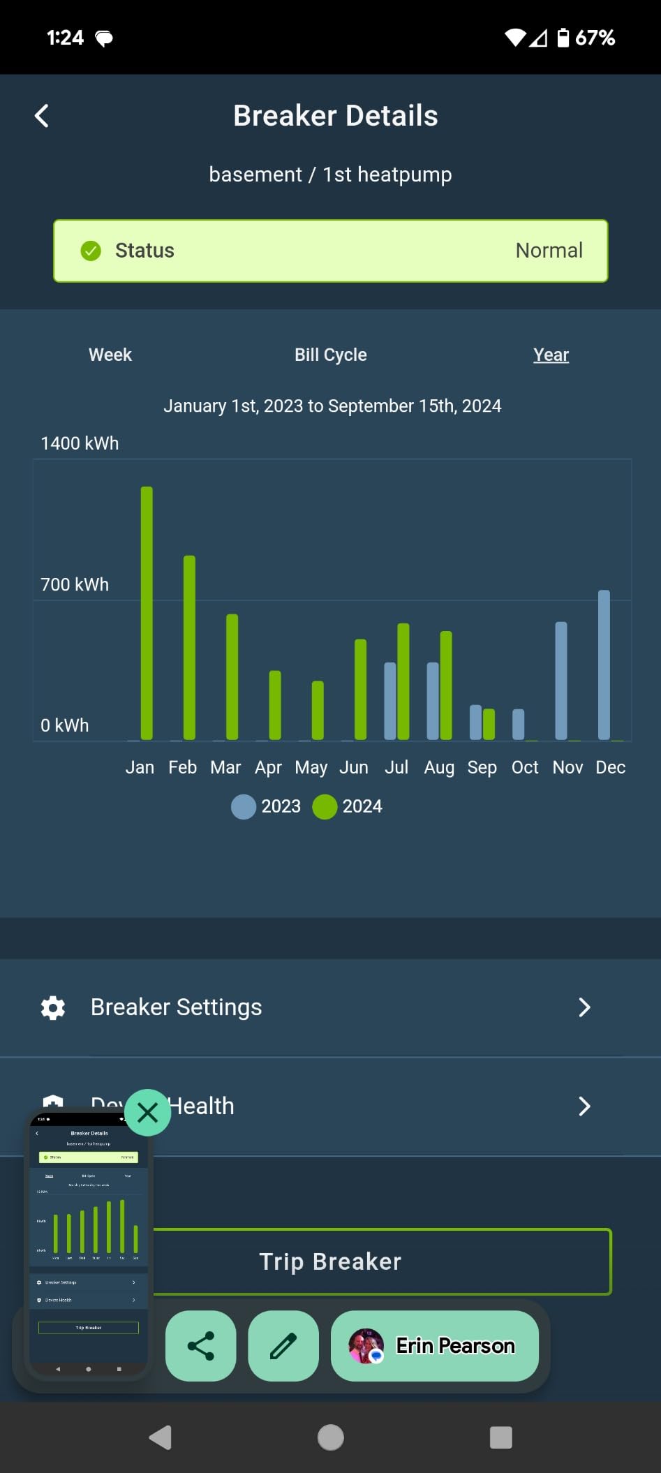 Leviton LWHEM-2R Whole Home Energy Monitor With One Pair Of CTs - Make Your Load Center Smart - View Whole Home Energy Usage In My Leviton App customer photo 1