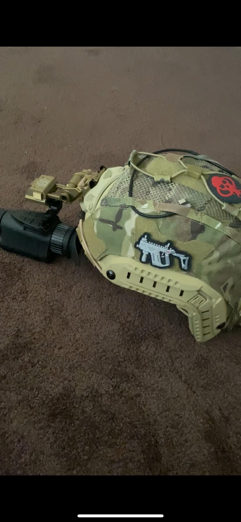 Night Vision Monocular, Nightfox Prowl Night Vision Goggles, Helmet Mounted | 1x Magnification NVG, 1080p Video Recording, Head Mount, Stealth Infrared 940nm IR, Digital NODs for Airsoft, Night Walking customer photo 2