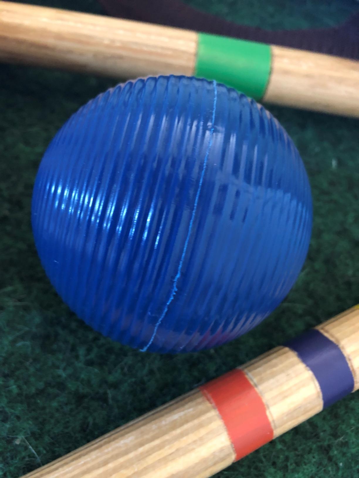 ropoda 35In Updated Six-Player Croquet Set with Wooden Mallets, Colored Balls, Sturdy Carrying Bag for Adults &Kids, Croquet Set Perfect for Lawn,Backyard,Park and More customer photo 1