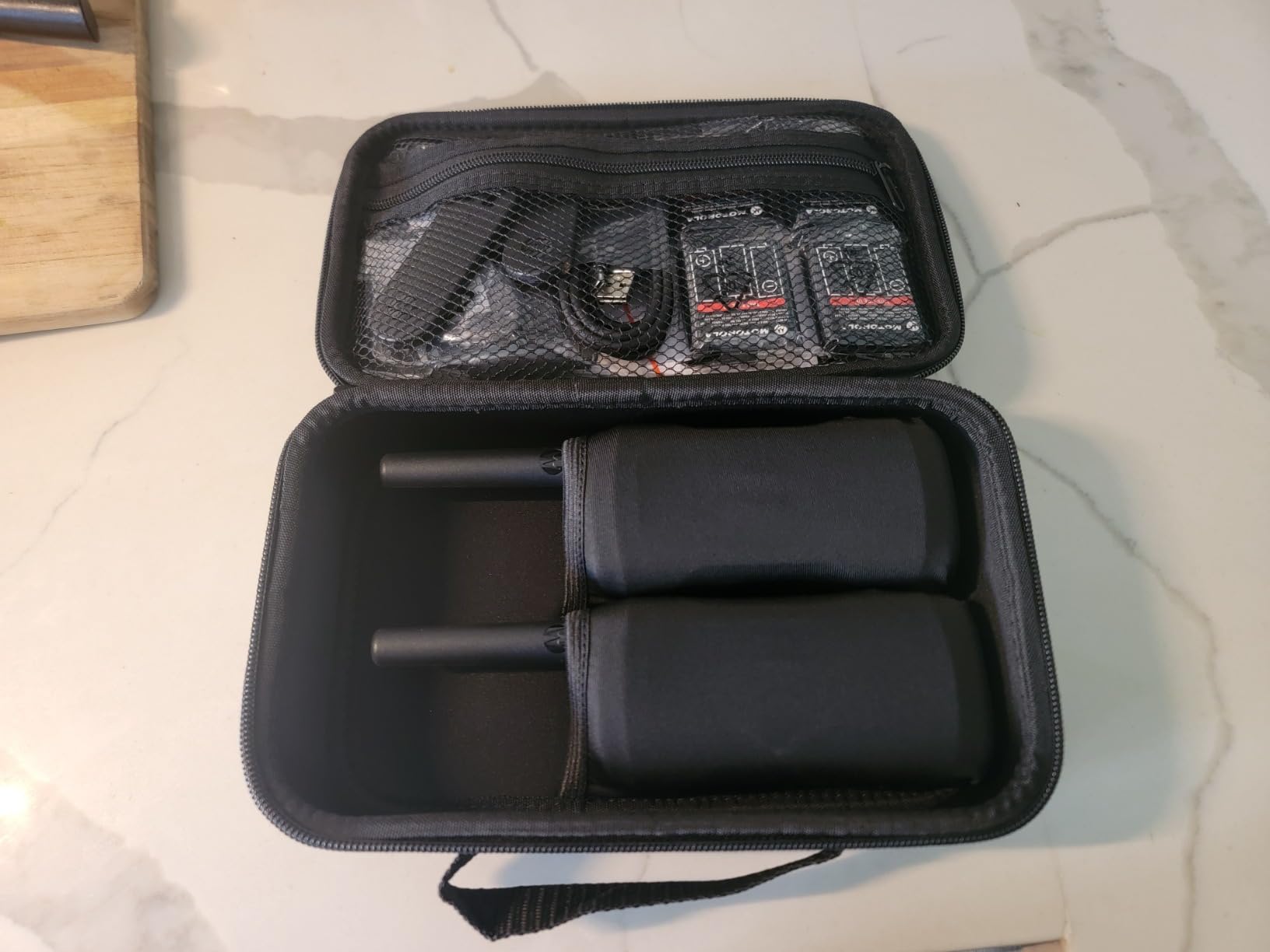 Motorola Solutions Talkabout T605_H2O Portable FRS Two Way Radios Waterproof Walkie Talkie, Rechargeable, 22 Channel, 35 Mile, Orange/Black, 2 Pack customer photo 2
