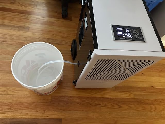 Waykar 155 Pints Commercial Dehumidifier with Pump, Drain Hose and Washable Filter Space up to 8000 Sq. Ft, for Basements, Industrial or Commercial Spaces - 5 Year Quality Coverage customer photo 1