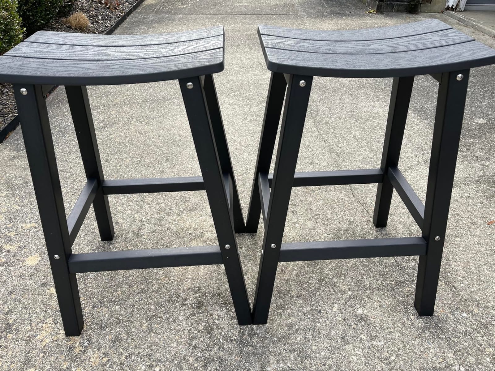 Stoog All-Weather Bar Stools Set of 2, 28