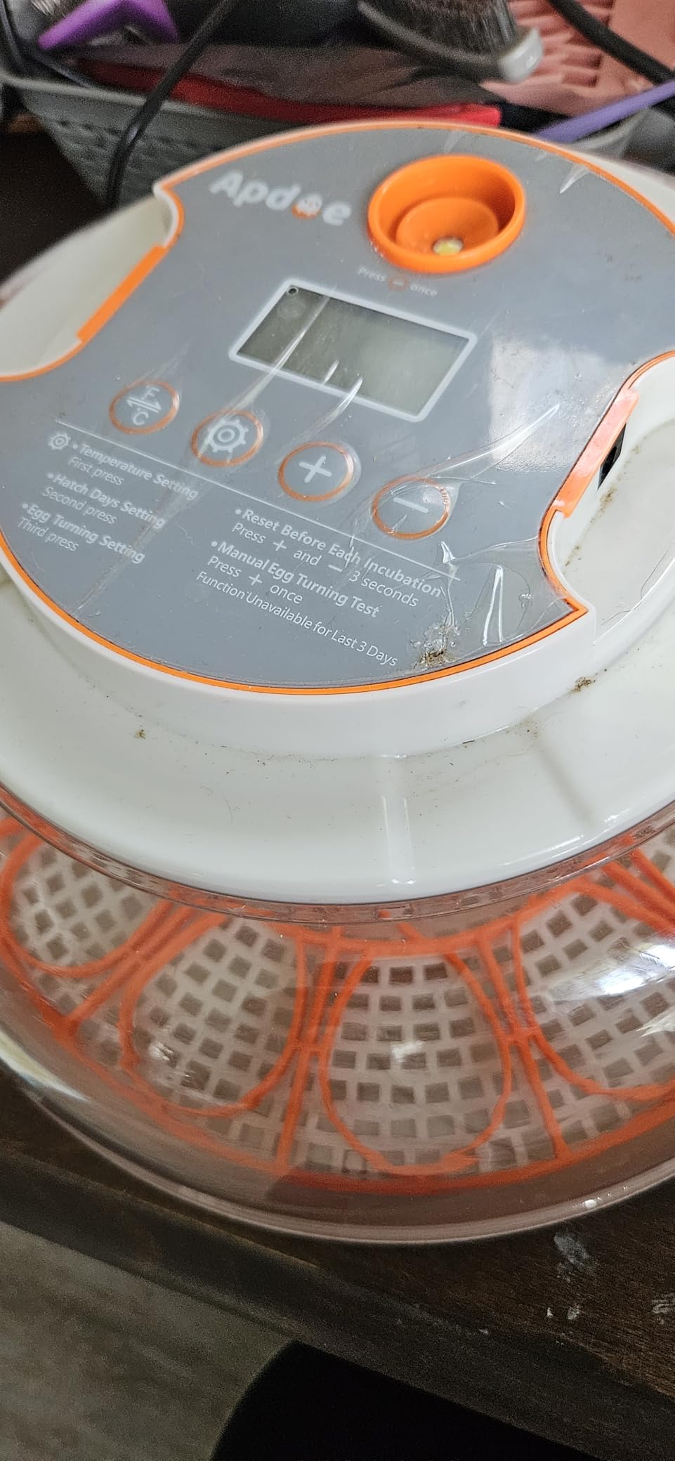 APDOE Egg Incubators for Hatching Eggs, Temperature and Humidity Control, Automatic Egg Turning, Egg Candler, External Water Bottle, Air Vent, 12 Eggs customer photo 2