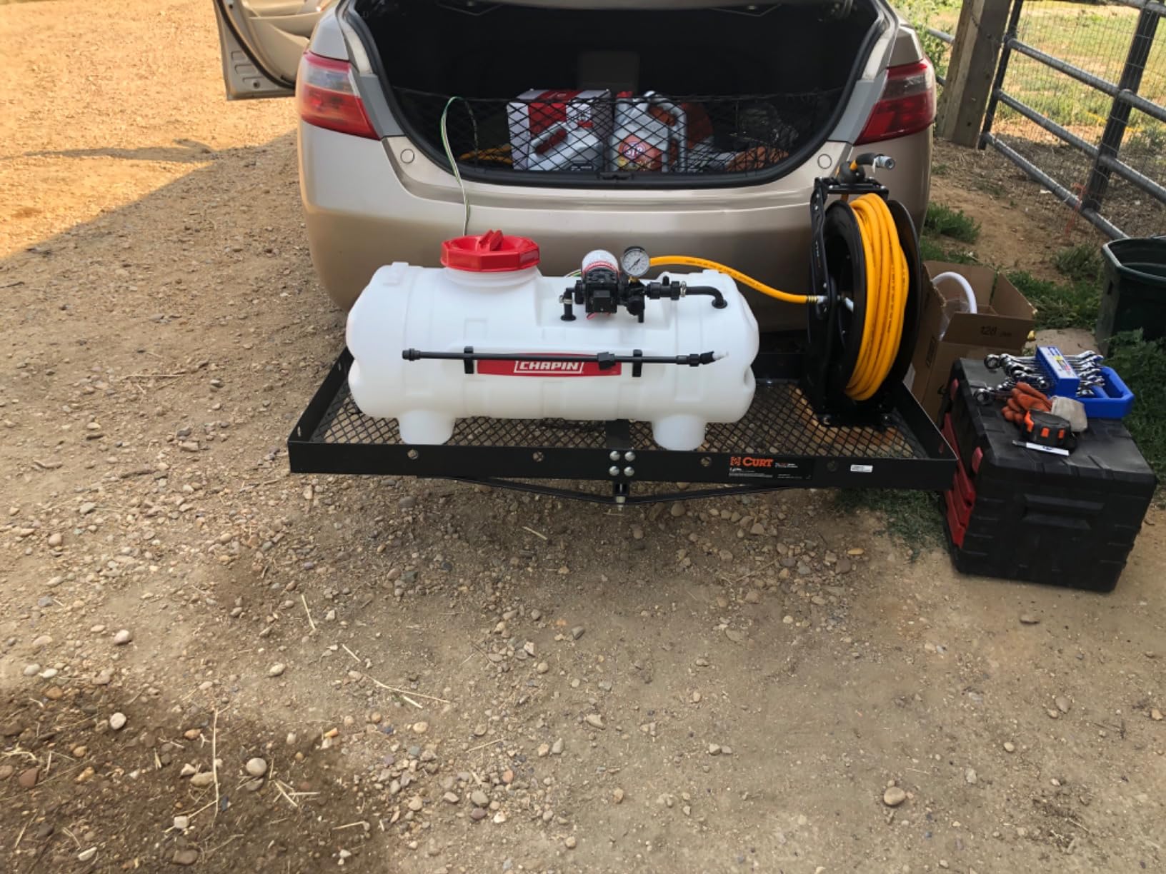 CHAPIN 97214 25-Gallon ATV/UTV Sprayer with 2-Nozzle Boom & 12V Pump customer photo 1