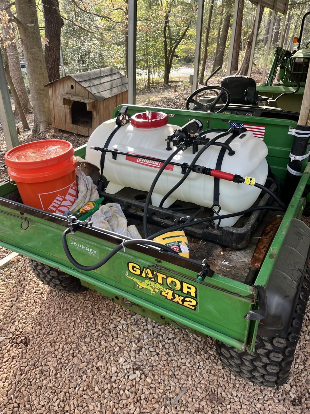 CHAPIN 97214 25-Gallon ATV/UTV Sprayer with 2-Nozzle Boom & 12V Pump customer photo 2