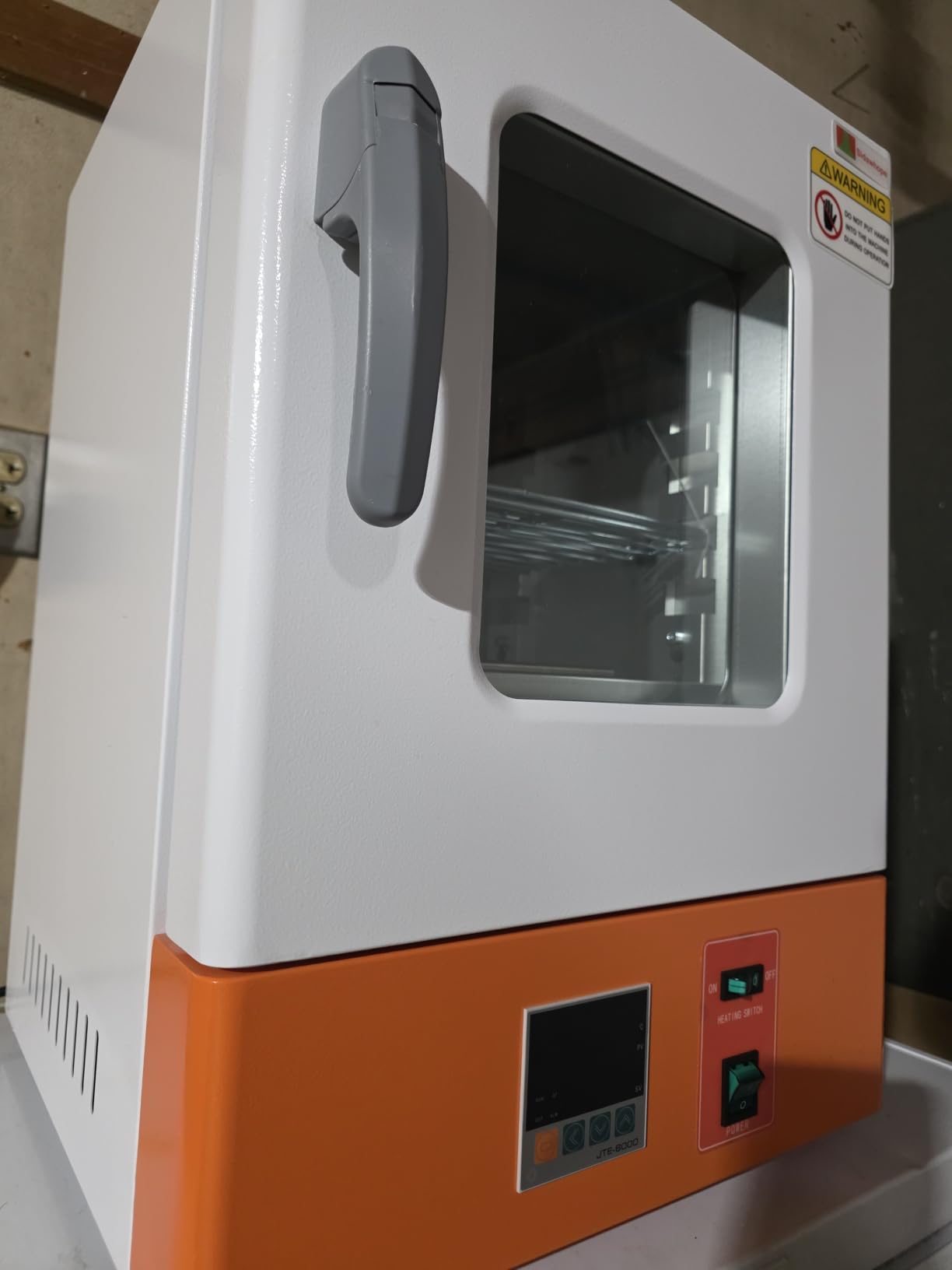 Electric Heating Constant Temperature Lab Incubator 22L 11X11X11Inch Chamber RT-70C 110V 60Hz Cabinet Incubator for Reptile Egg Bacterial Culture Seed Germination Medical Science customer photo 2