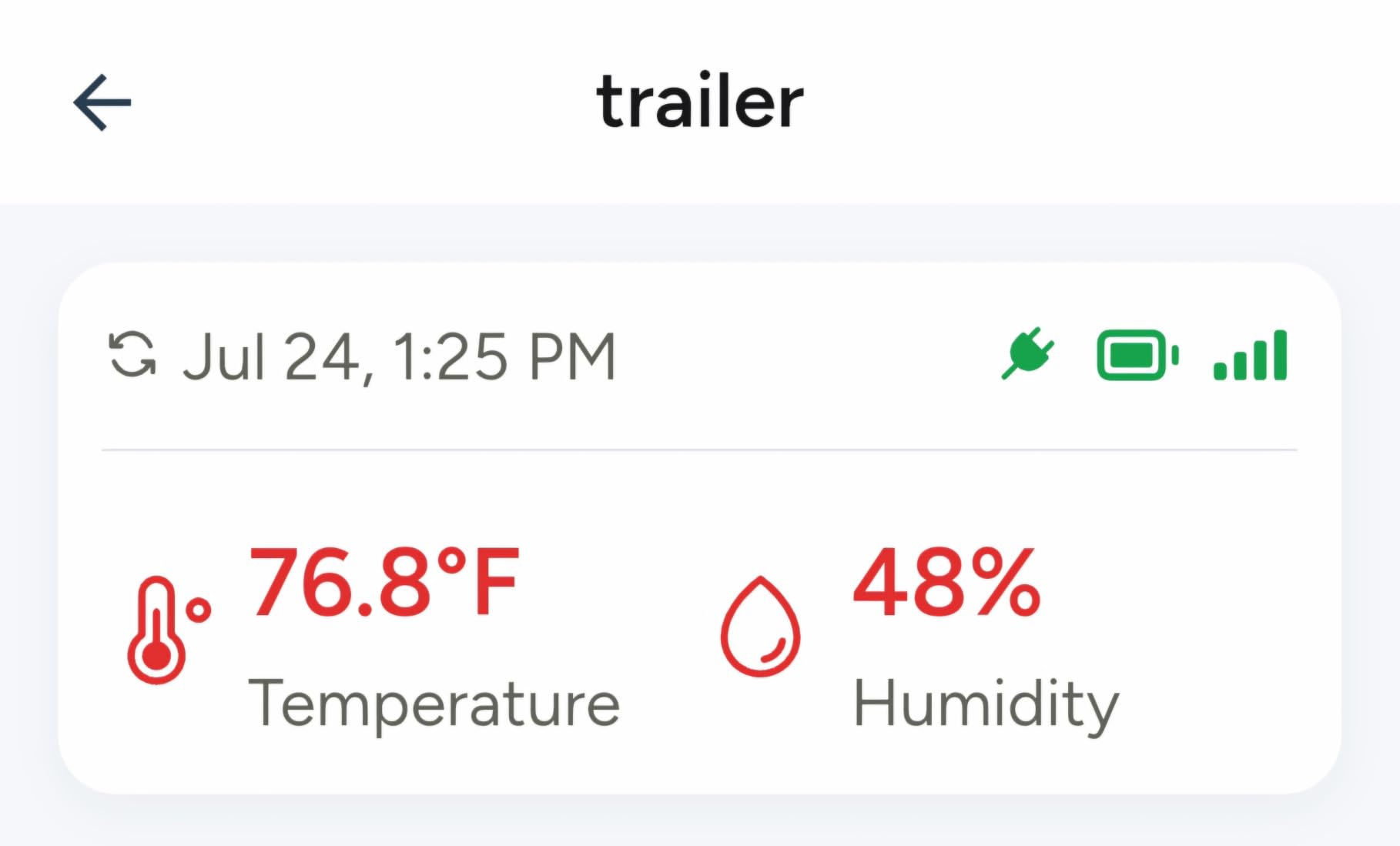 Cellular Temperature Monitor, Power Outage Alarm & Humidity Sensor | Remote Temp Monitoring System, No WiFi Required, Real-Time App Notifications, for RV, Pet, Car, Vacation Home & Server Room customer photo 2